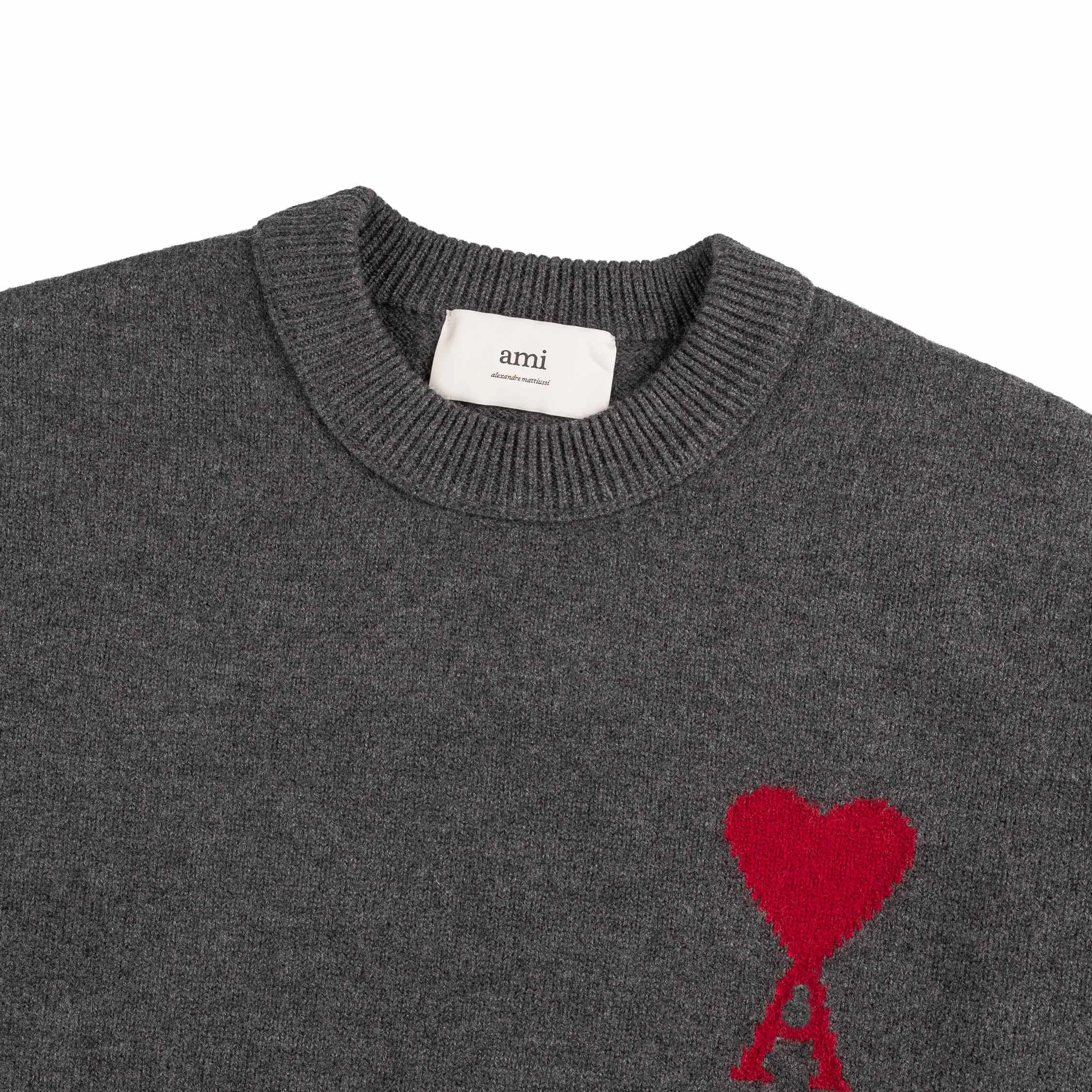 AMI Paris Ami De Coeur Wool Sweater sold by Asphalt Gold product image thumbnail 2