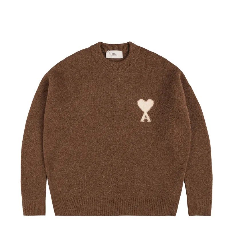AMI Paris	Ami De Coeur Alpaca Sweater sold by Asphalt Gold