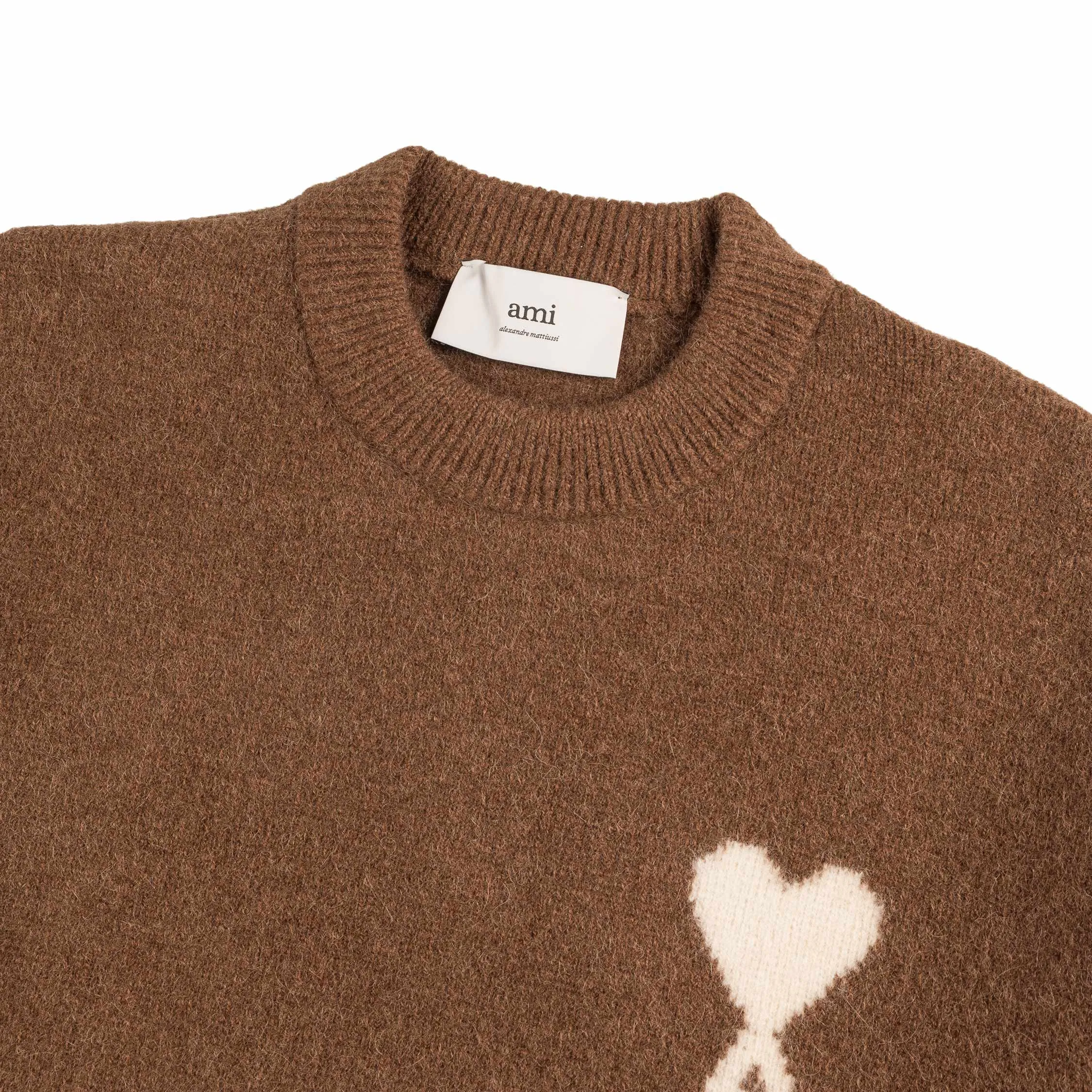 AMI Paris Ami De Coeur Alpaca Sweater sold by Asphalt Gold product image thumbnail 2