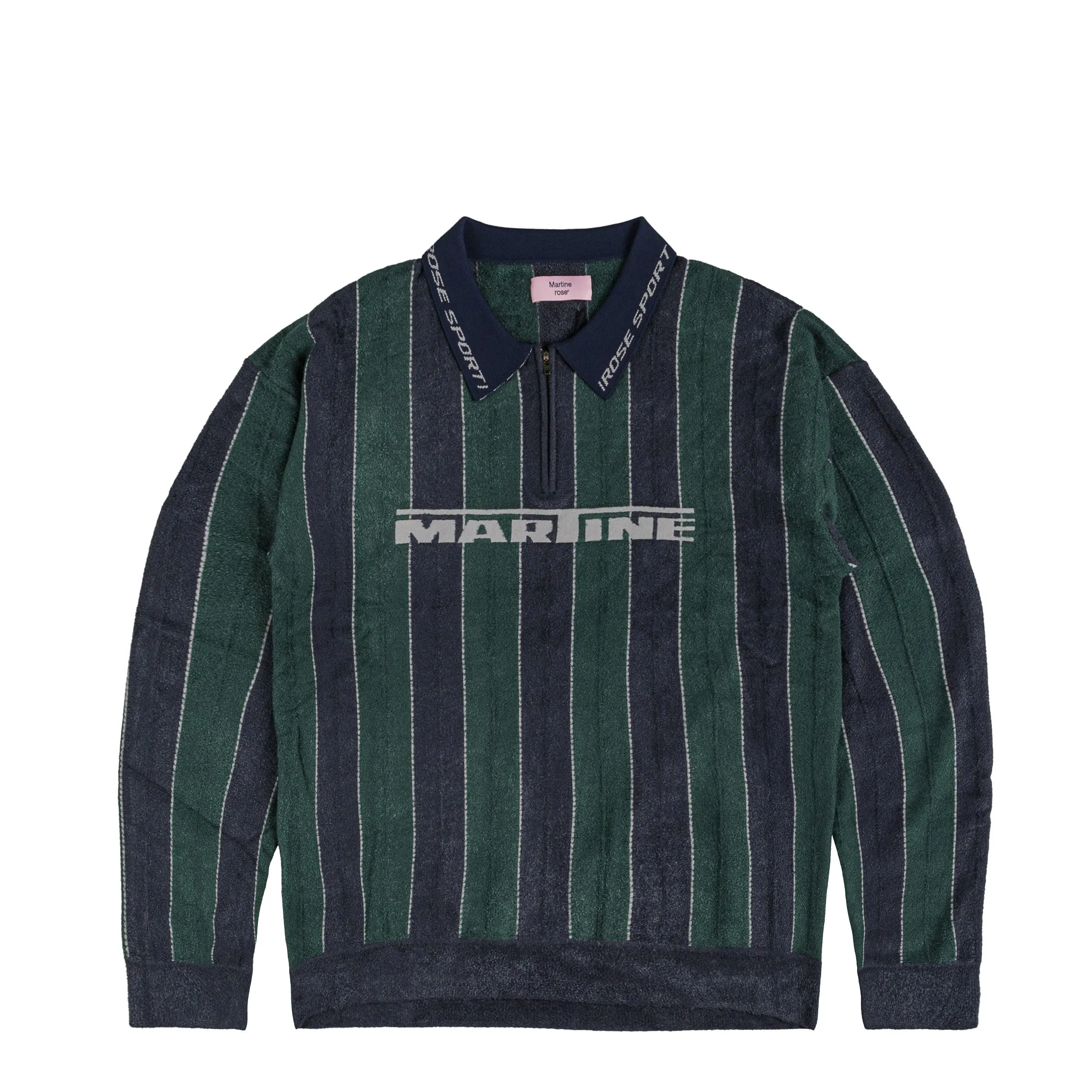 Martine Rose Sporty Logo Polo sold by Asphalt Gold