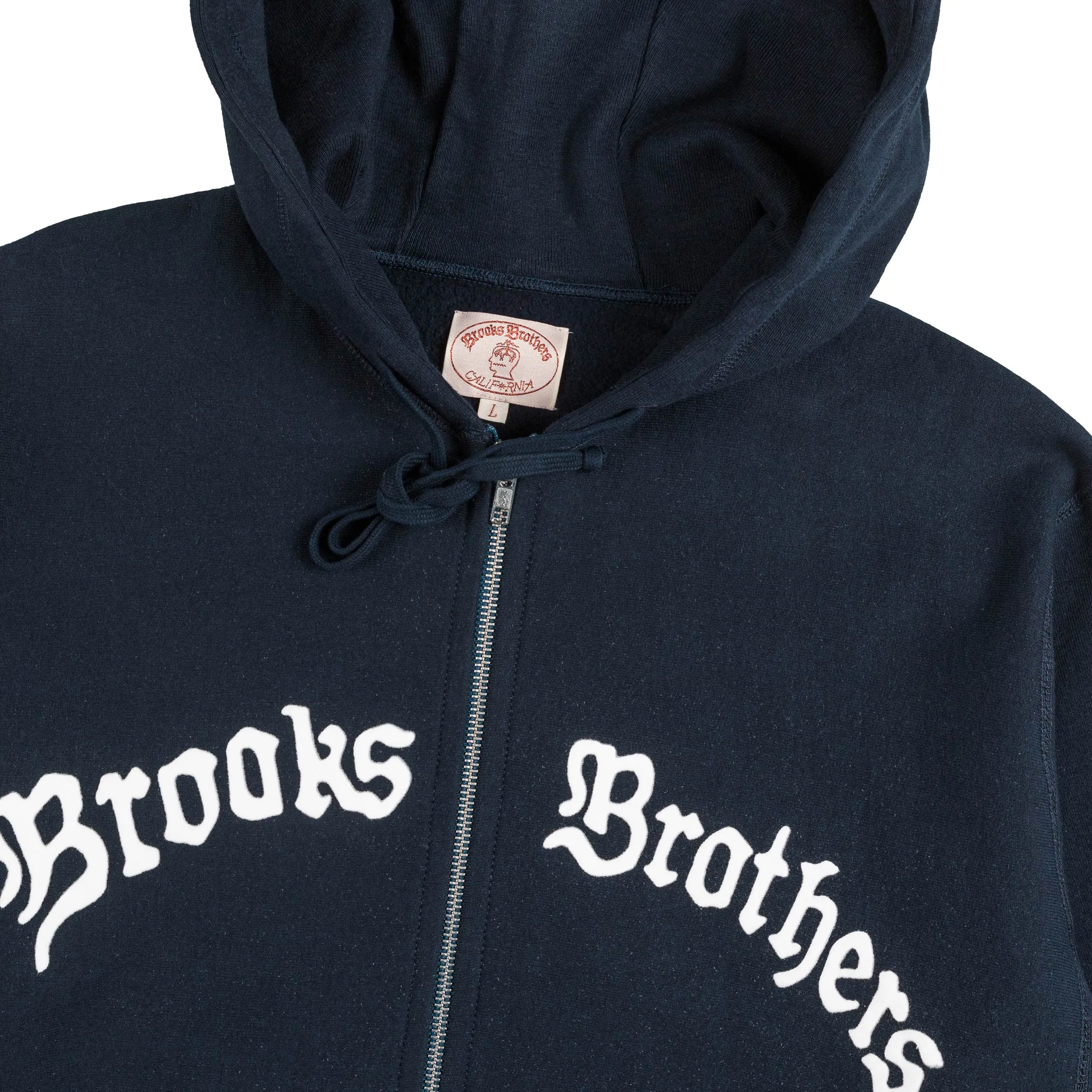 Brain Dead x Brooks Brothers Zip Hoodie sold by Asphalt Gold product image thumbnail 2