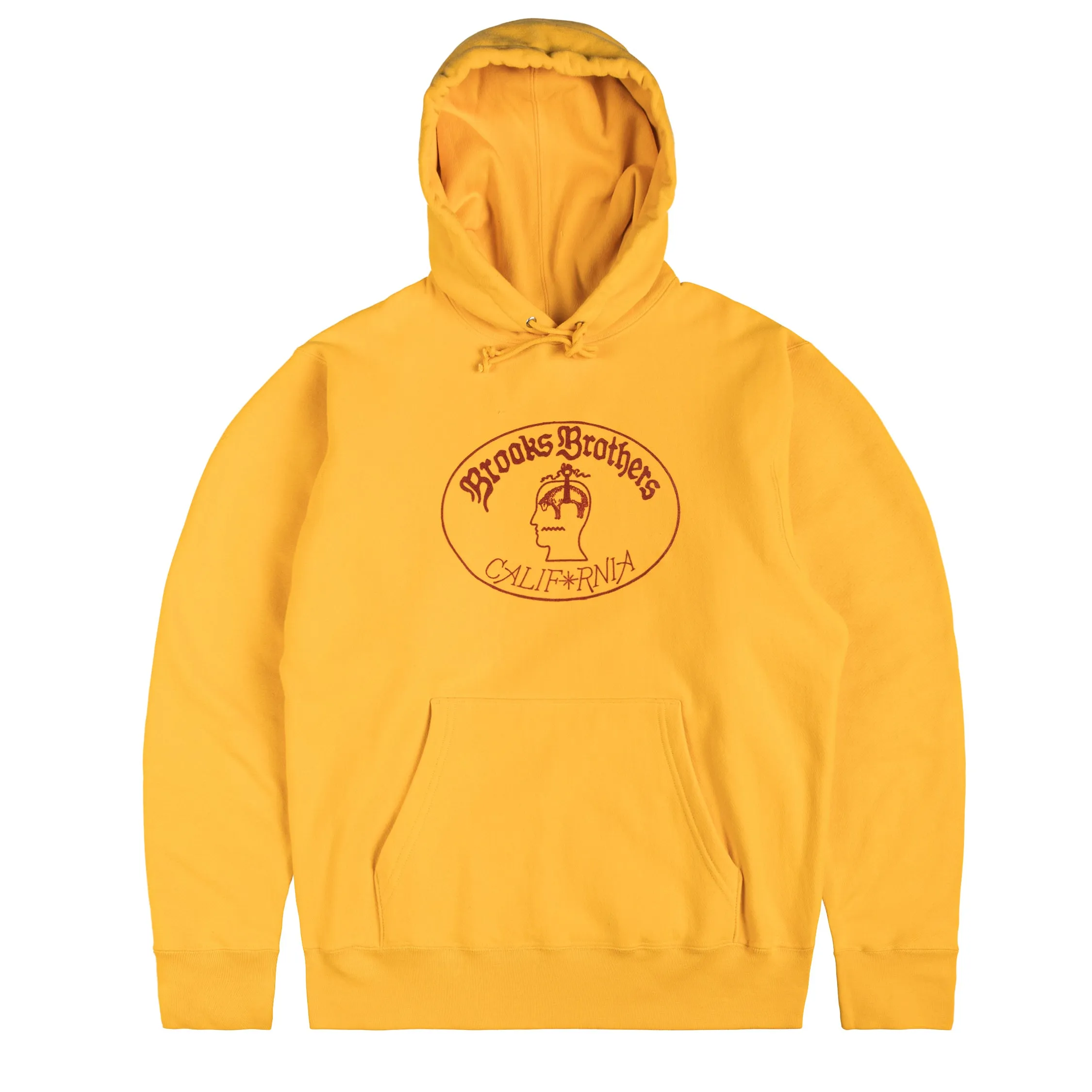 Brain Dead x Brooks Brothers Logo Hoodie sold by Asphalt Gold
