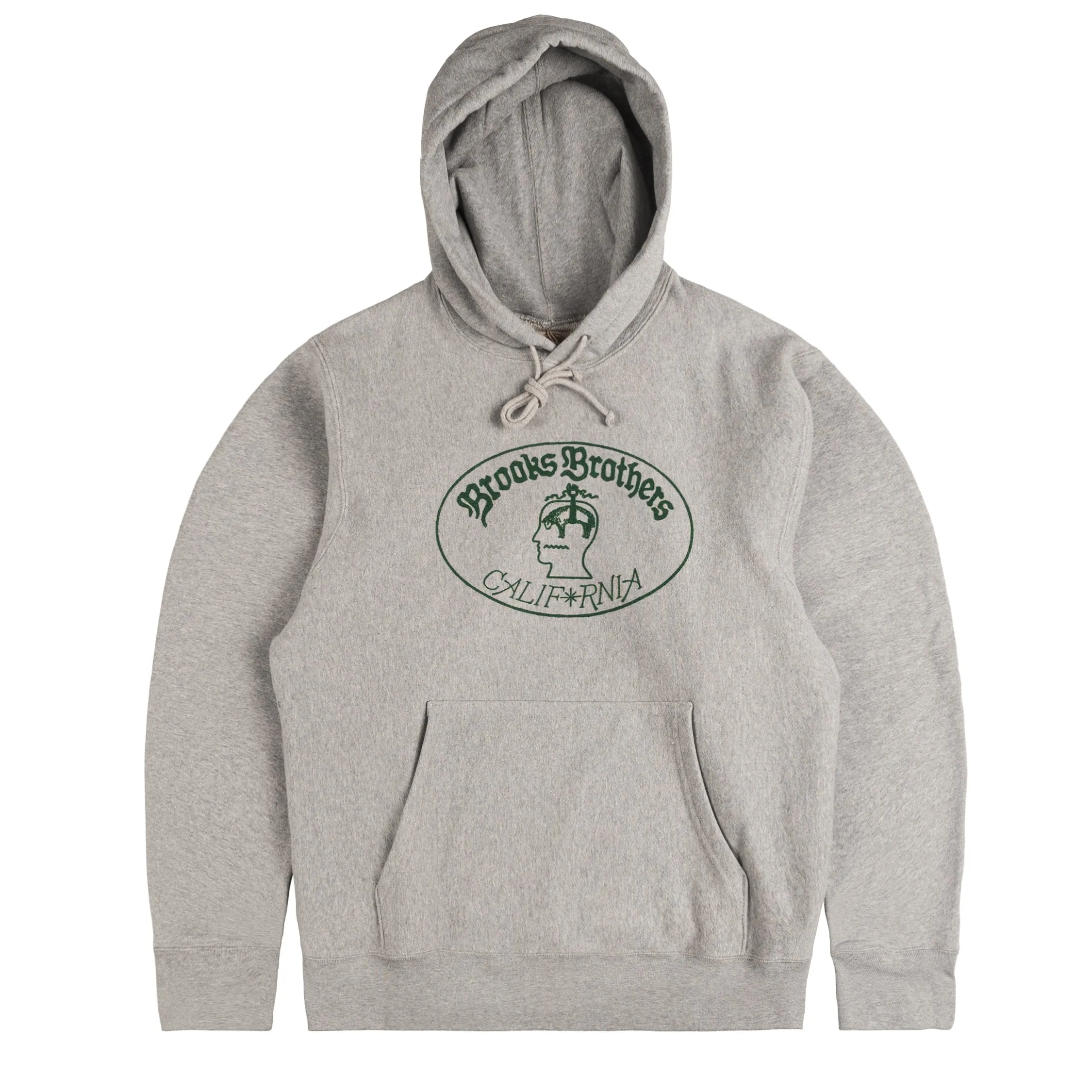Brain Dead x Brooks Brothers Logo Hoodie sold by Asphalt Gold