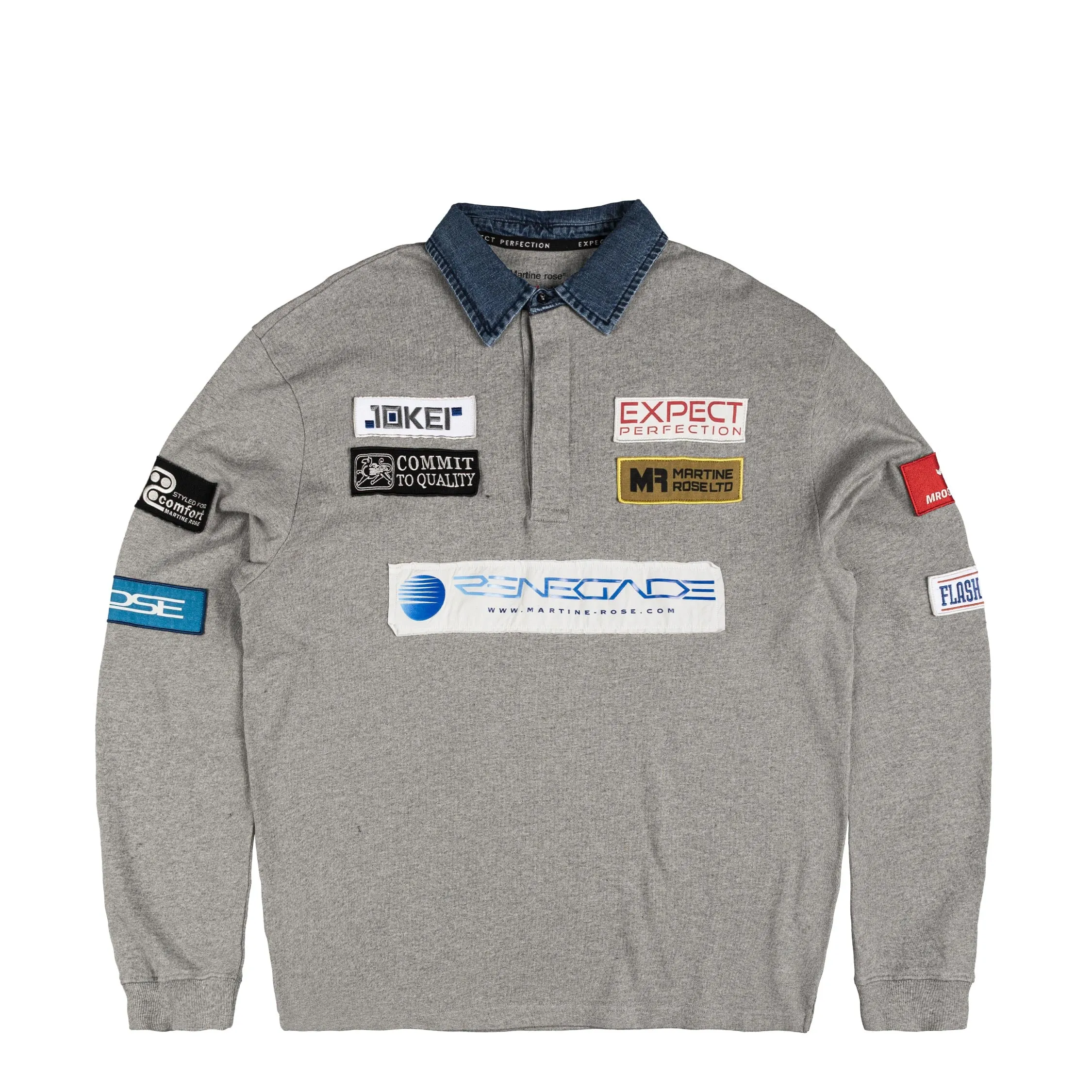 Martine Rose Rugby Polo sold by Asphalt Gold