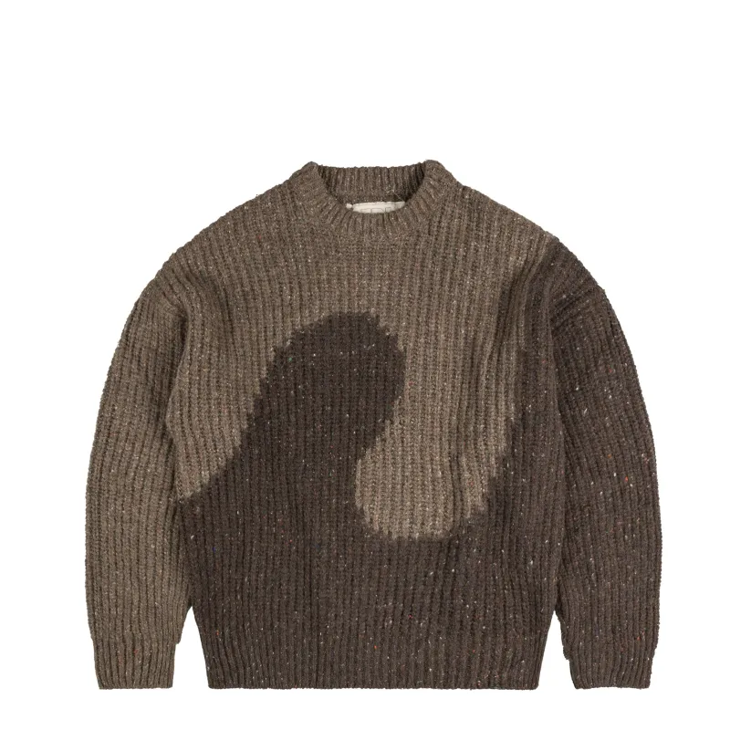 ERL Swirl Wool Crewneck Knit made by ERL