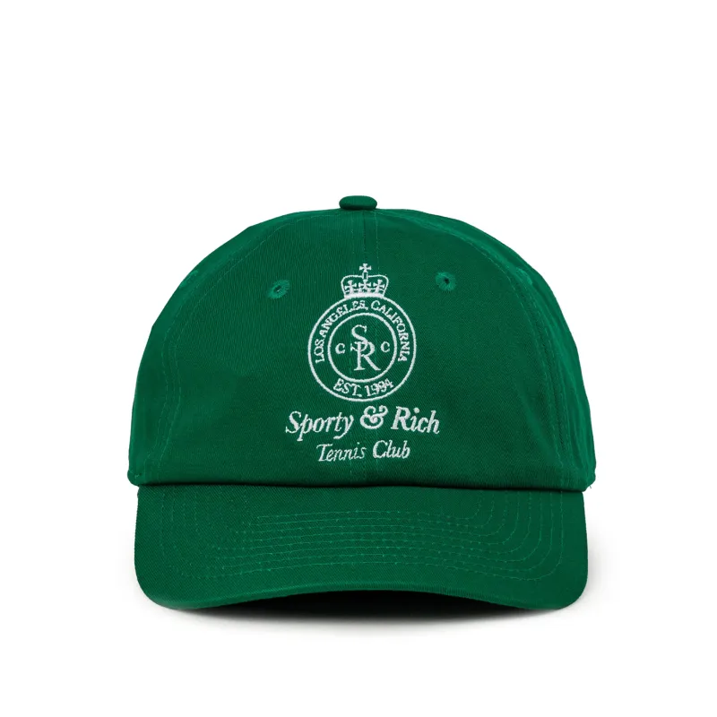 Sporty & Rich Crown Tennis Hat sold by Asphalt Gold