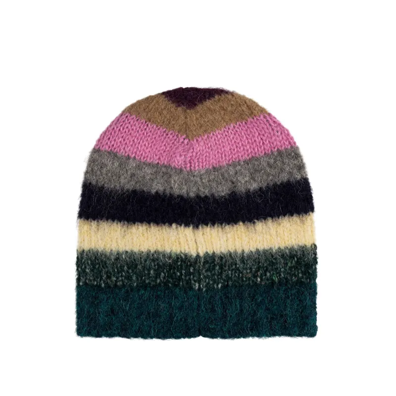 ERL Striped Alpaca Mohair Beanie Knit sold by Asphalt Gold