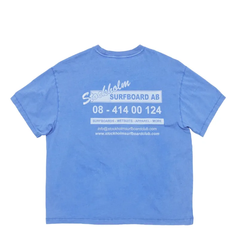 Stockholm Surfboard Club Printed Pocket T-Shirt sold by Asphalt Gold
