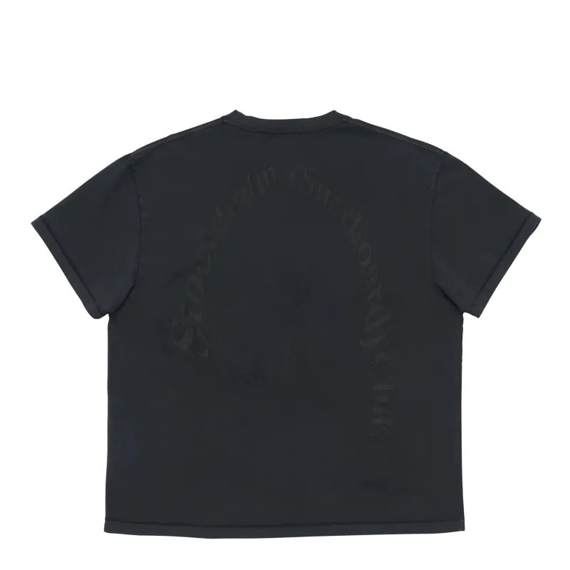 Stockholm Surfboard Club Box Tee Back Logo sold by Asphalt Gold