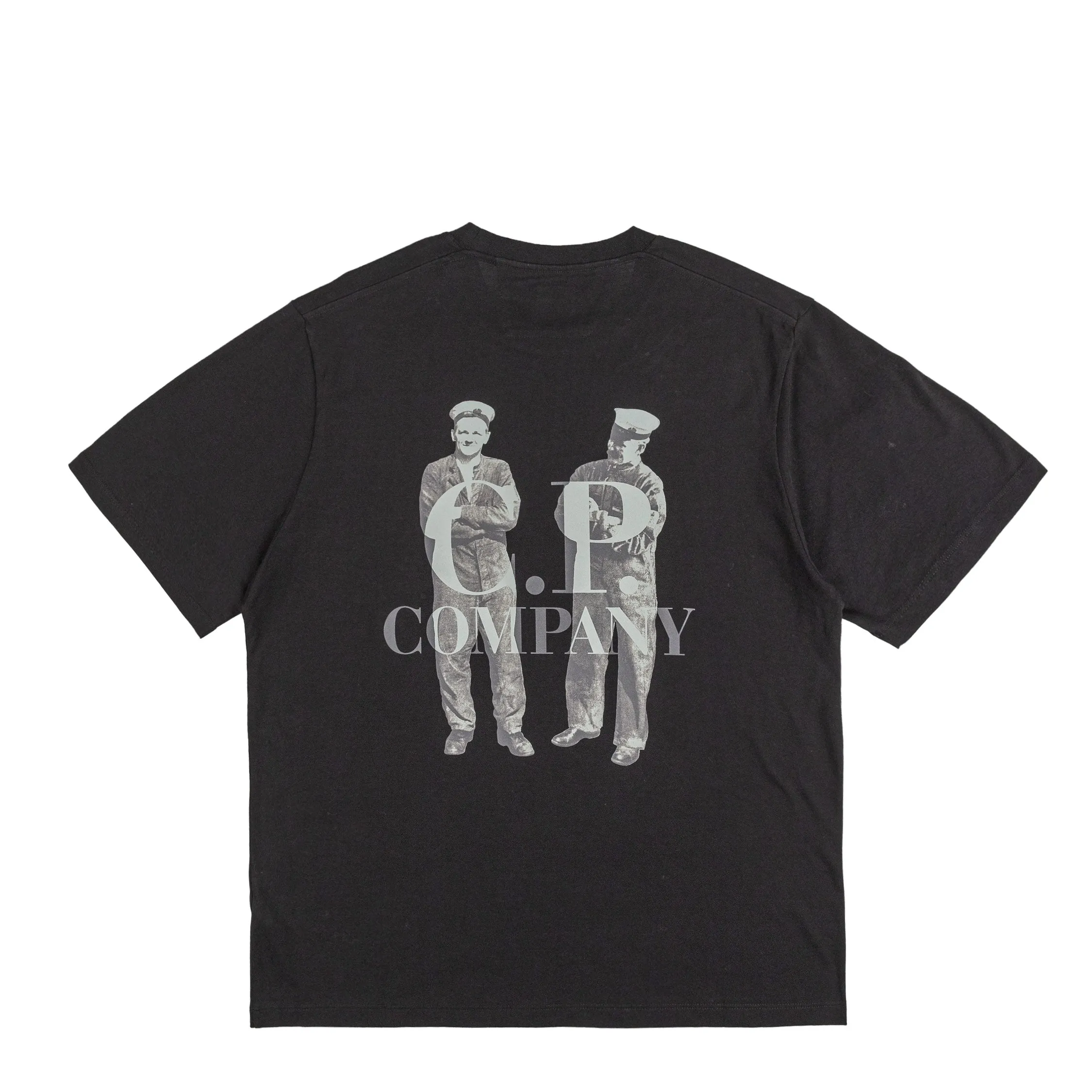 C.P. Company Jersey British Sailor Logo T-Shirt sold by Asphalt Gold