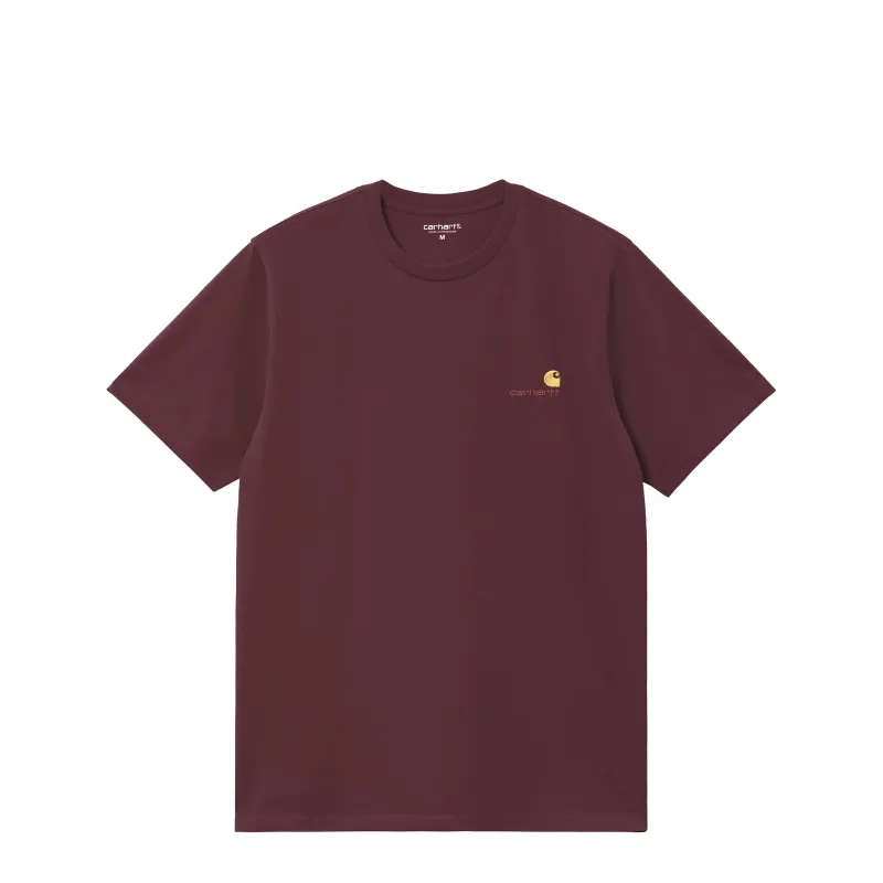 Carhartt WIP American Script T-Shirt sold by Asphalt Gold