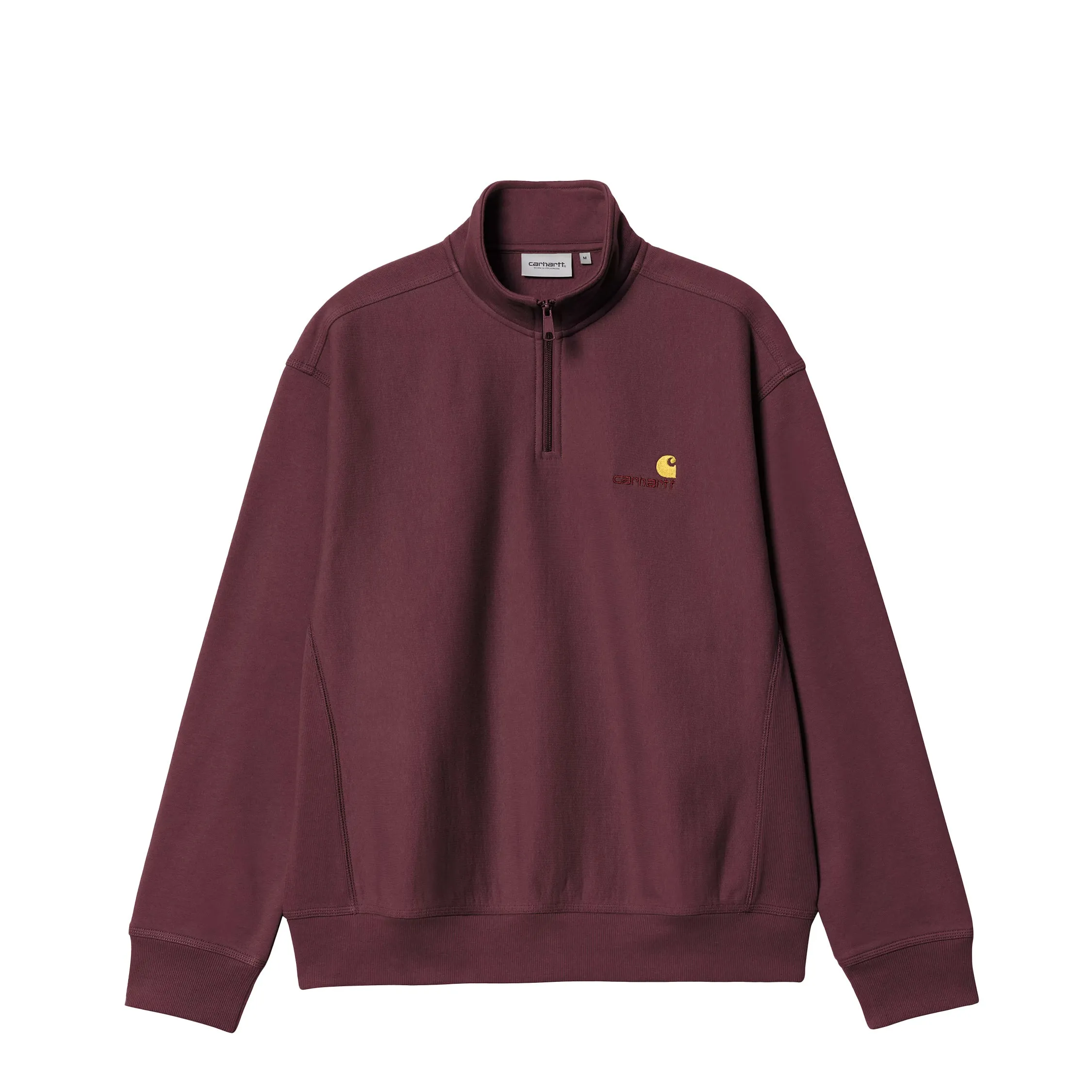 Carhartt WIP Half Zip American Script Sweat sold by Asphalt Gold
