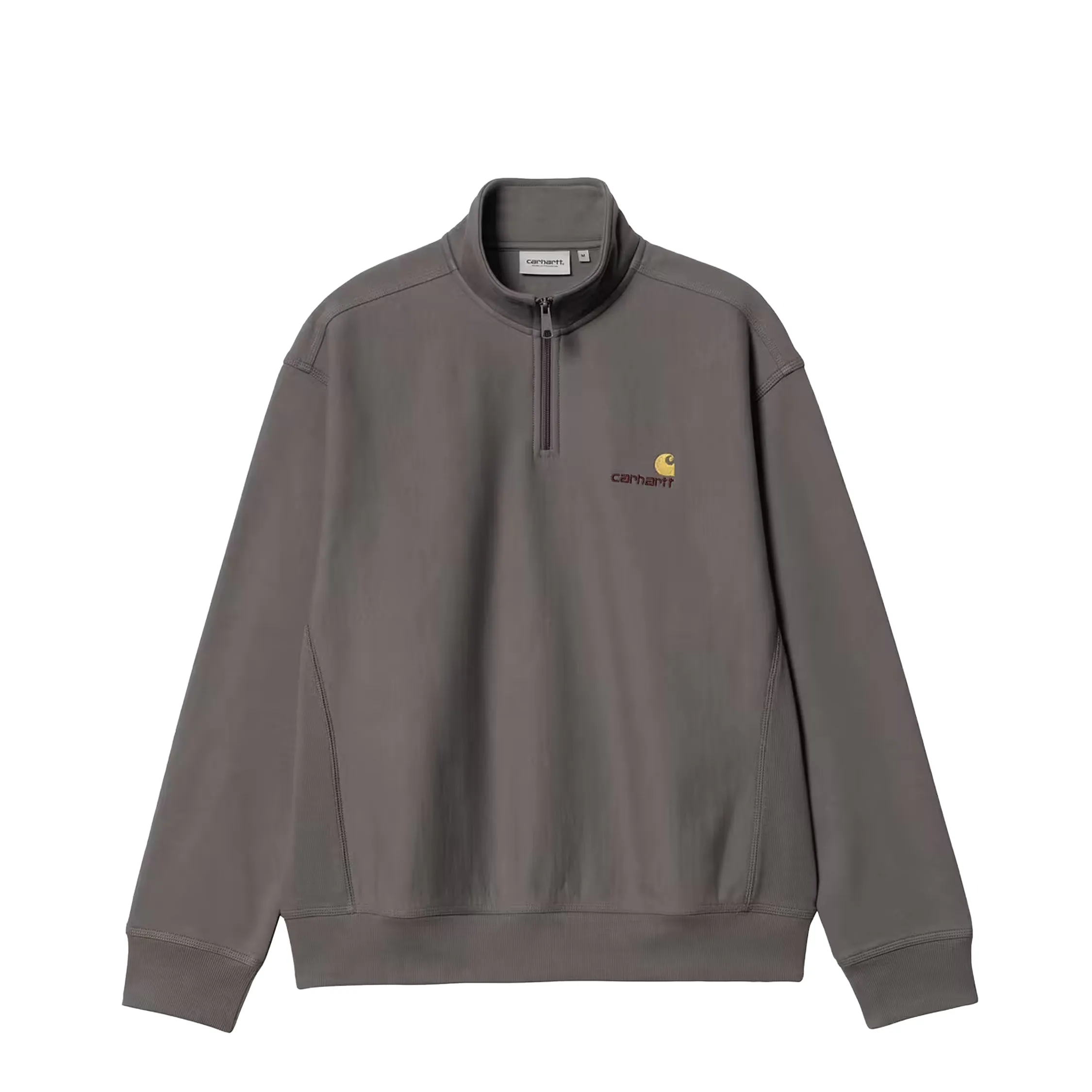 Carhartt WIP Half Zip American Script Sweat sold by Asphalt Gold