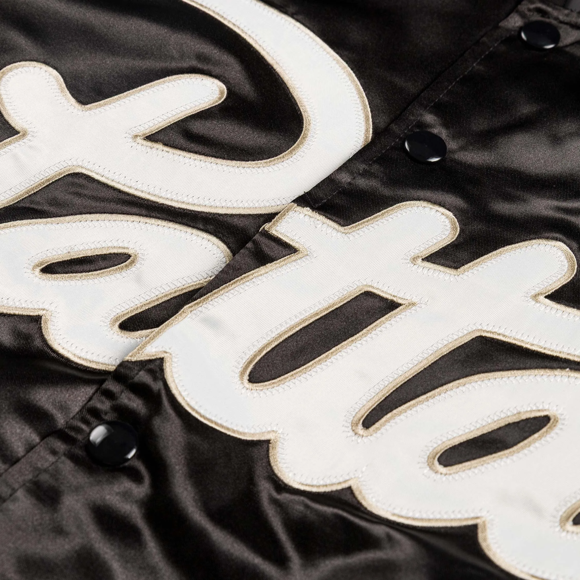 Patta Script Logo Satin Varsity Jacket sold by Asphalt Gold product image thumbnail 3