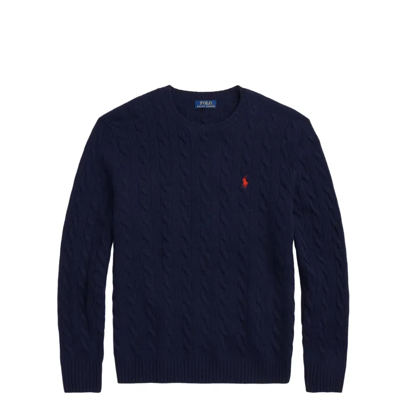 Polo Ralph Lauren Cable-Knit Wool-Cashmere Sweater sold by Asphalt Gold