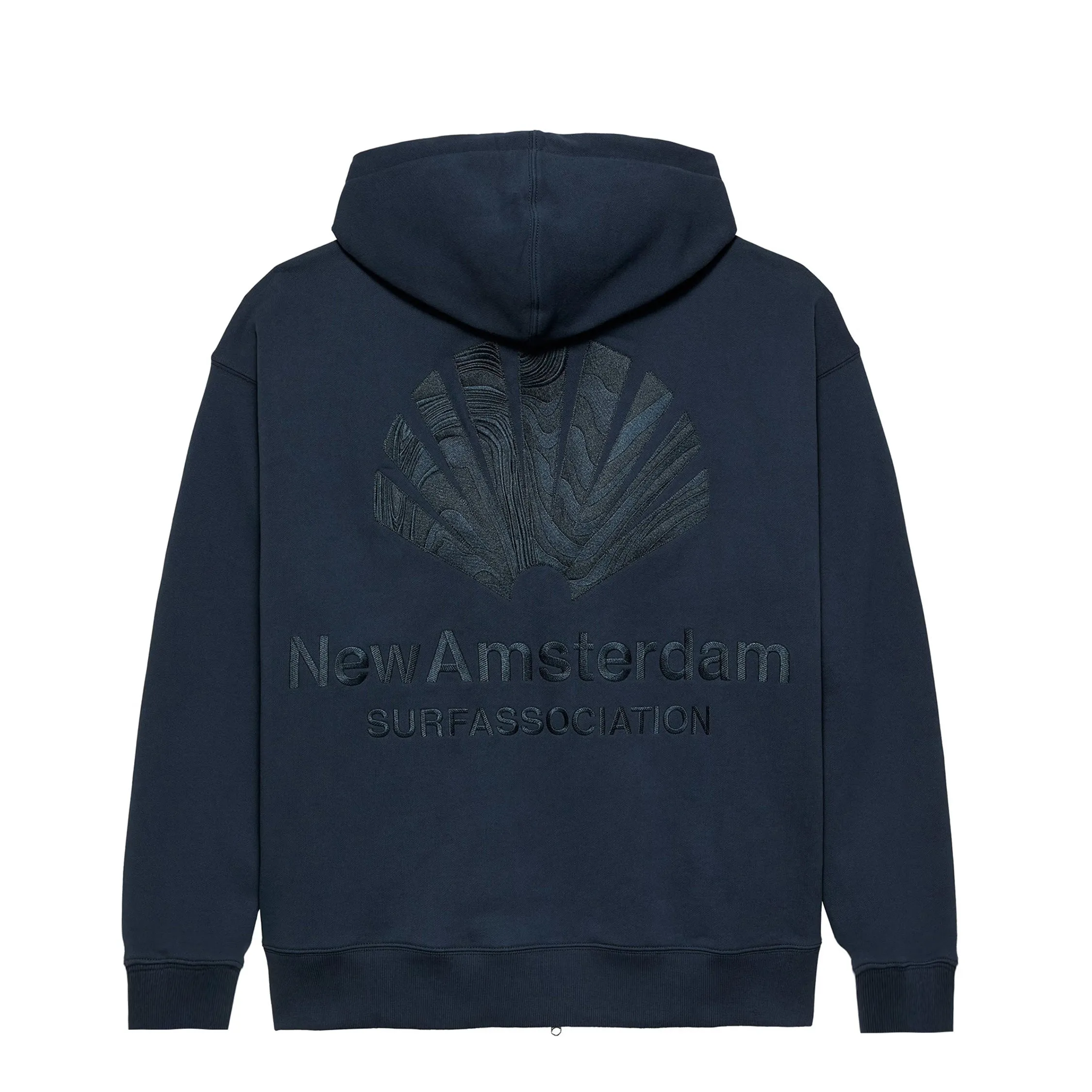 New Amsterdam Surf Association Logo Hoodie Zip-Up sold by Asphalt Gold
