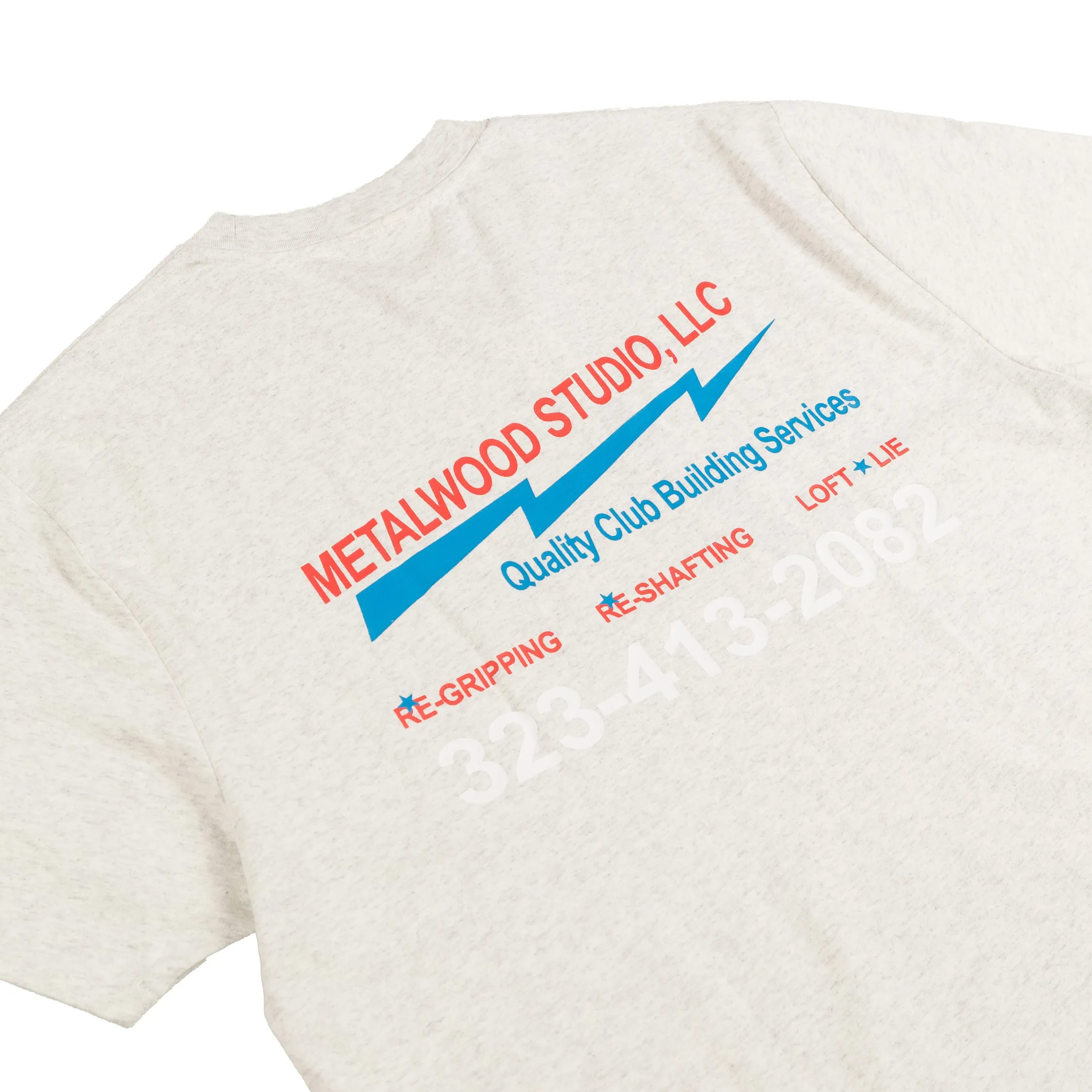 Metalwood Club Building T-Shirt sold by Asphalt Gold product image thumbnail 3