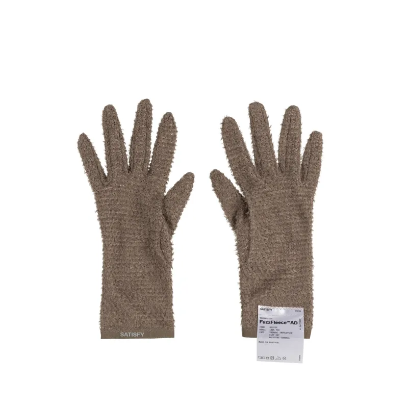 Satisfy FuzzFleece AD Gloves made by Satisfy Running