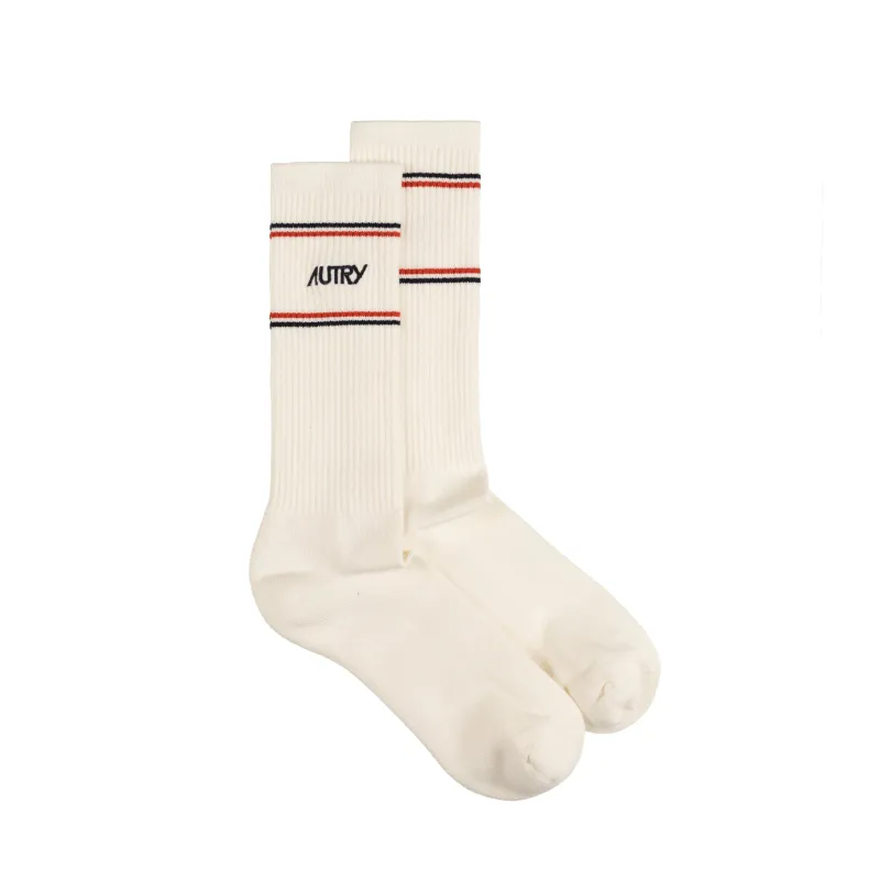 Autry x Maison Kitsune Socks Main sold by Asphalt Gold