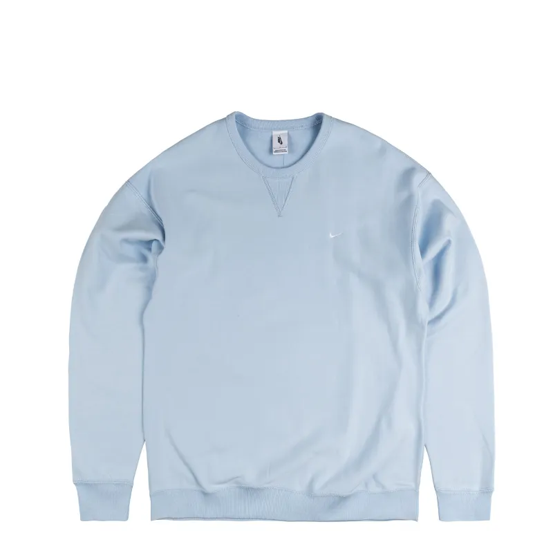 Nike	Solo Swoosh Fleece Crewneck sold by Asphalt Gold