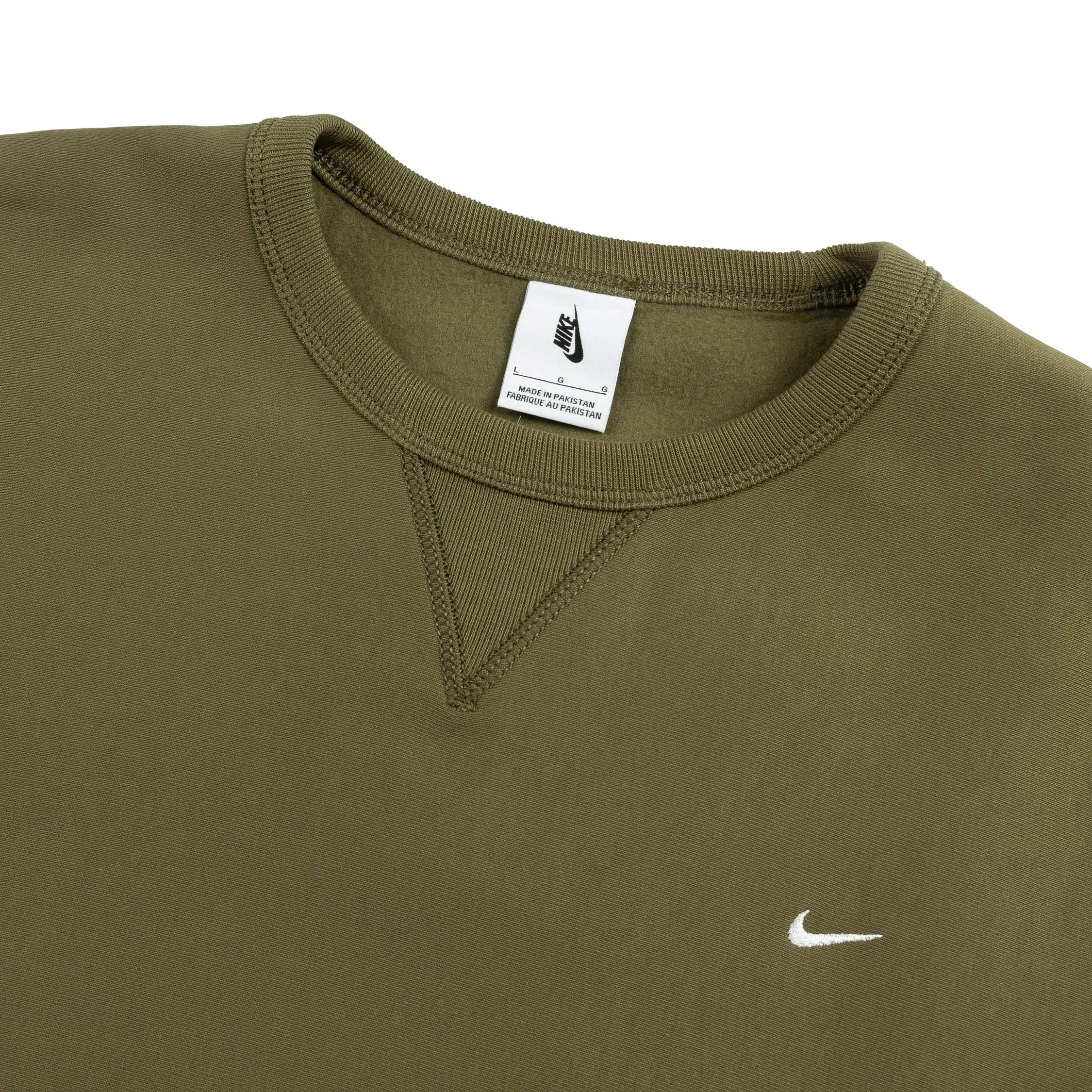 Nike Solo Swoosh Fleece Crewneck sold by Asphalt Gold product image thumbnail 2