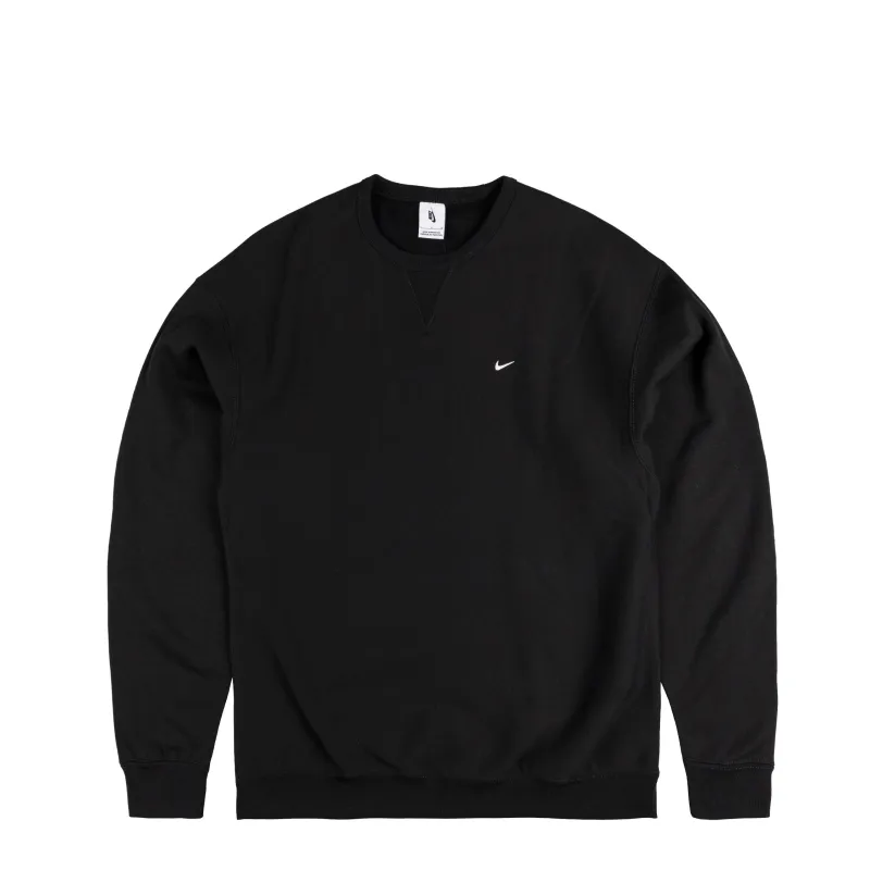 Nike	Solo Swoosh Fleece Crewneck sold by Asphalt Gold