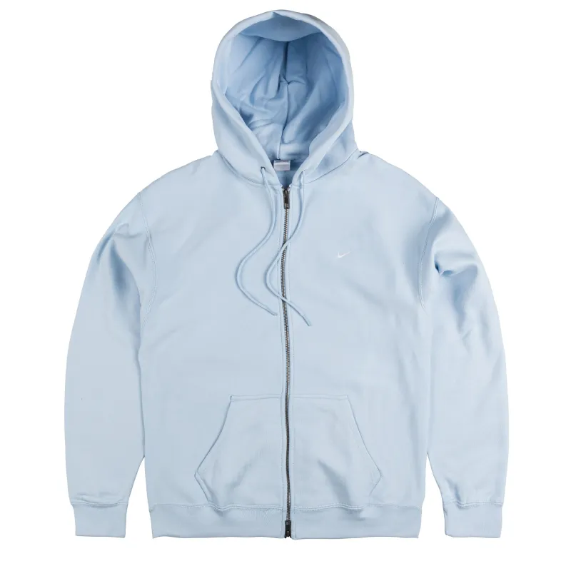 Nike Solo Swoosh Full-Zip Fleece Hoodie sold by Asphalt Gold