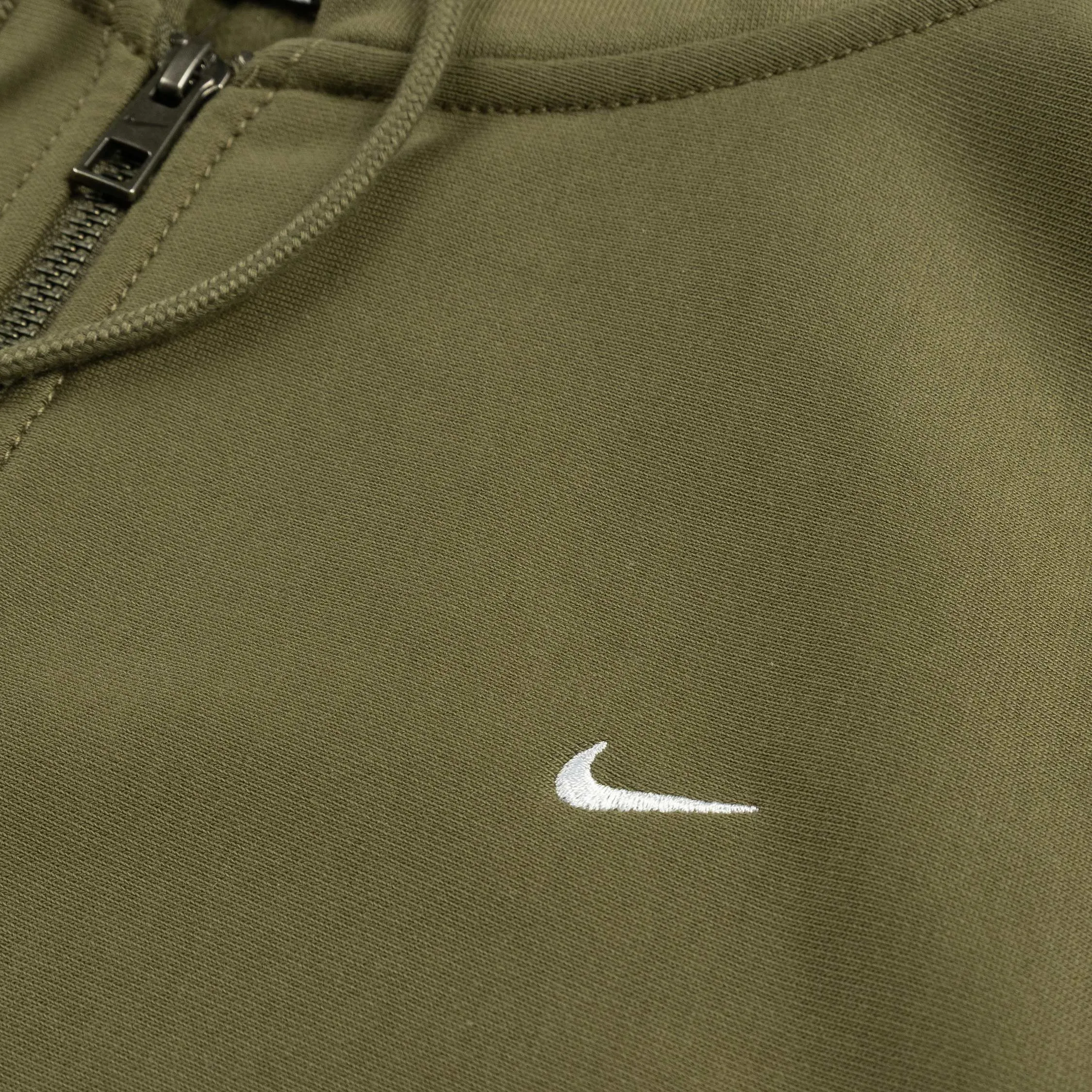 Nike Solo Swoosh Full-Zip Fleece Hoodie sold by Asphalt Gold product image thumbnail 4