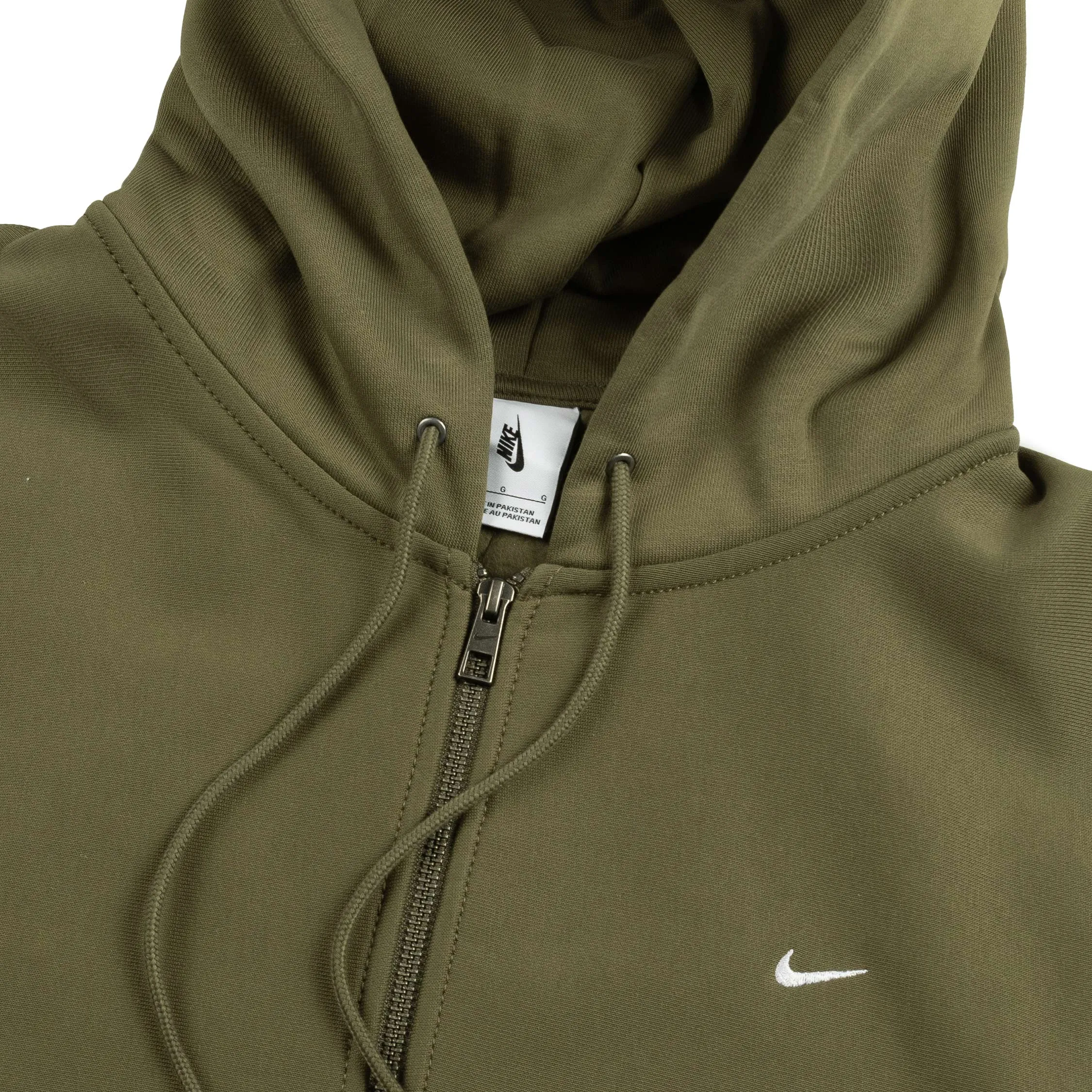 Nike Solo Swoosh Full-Zip Fleece Hoodie sold by Asphalt Gold product image thumbnail 3