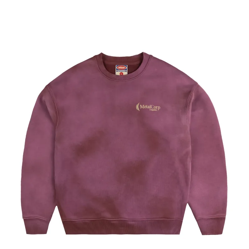 Metalwood Metalcorp Crewneck Sweatshirt sold by Asphalt Gold