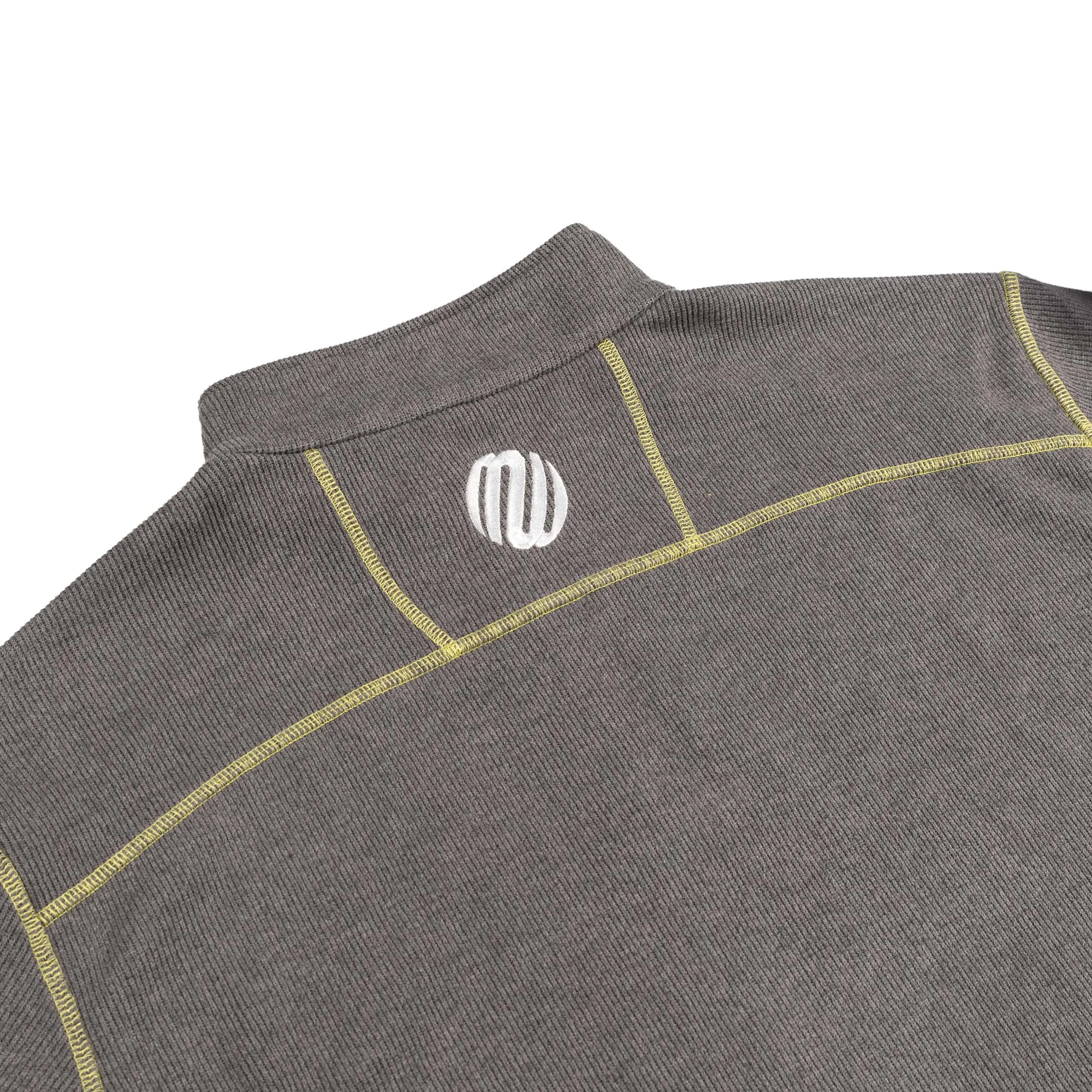 Metalwood Contrast Stitch 1/4 Zip Pullover sold by Asphalt Gold product image thumbnail 3