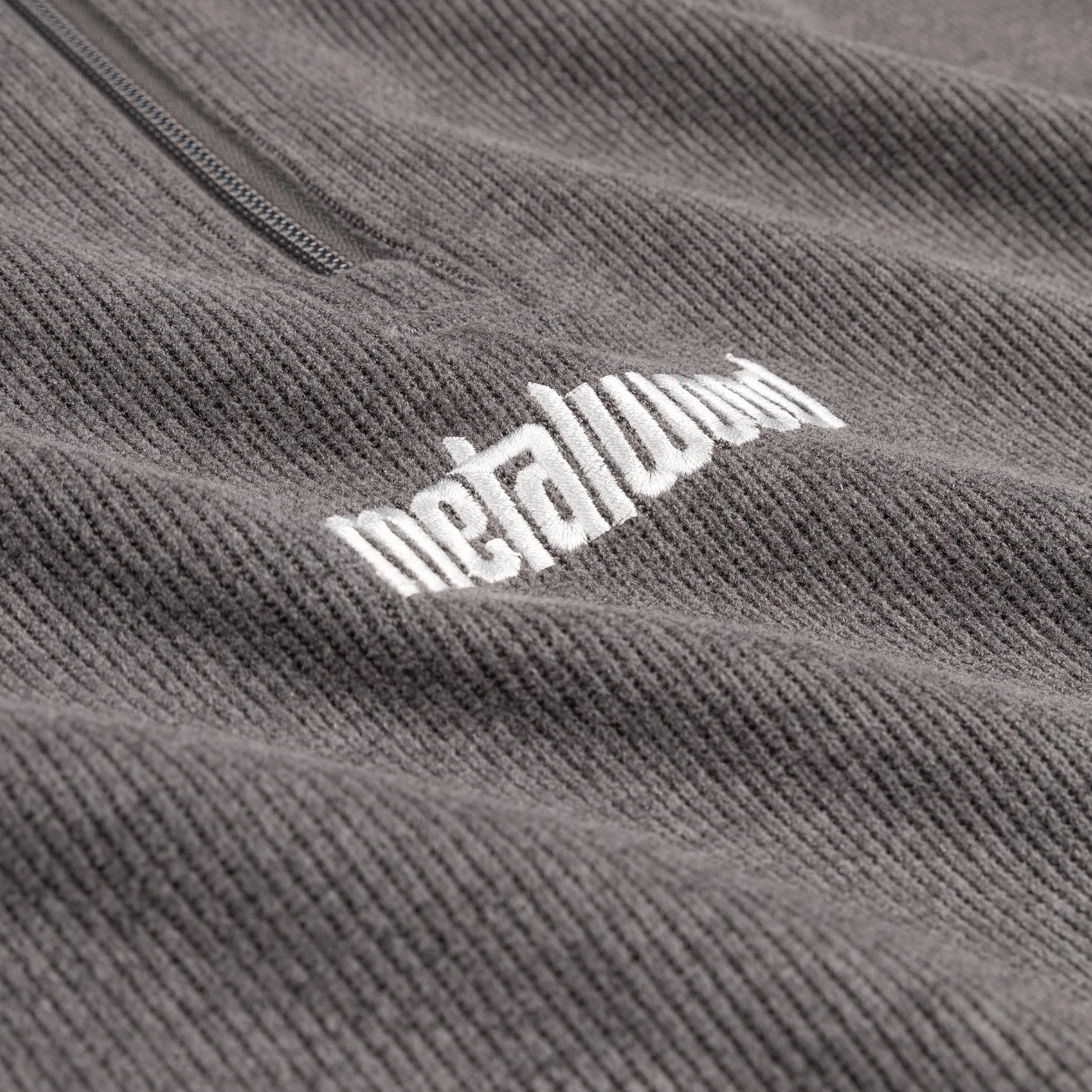 Metalwood Contrast Stitch 1/4 Zip Pullover sold by Asphalt Gold product image thumbnail 5