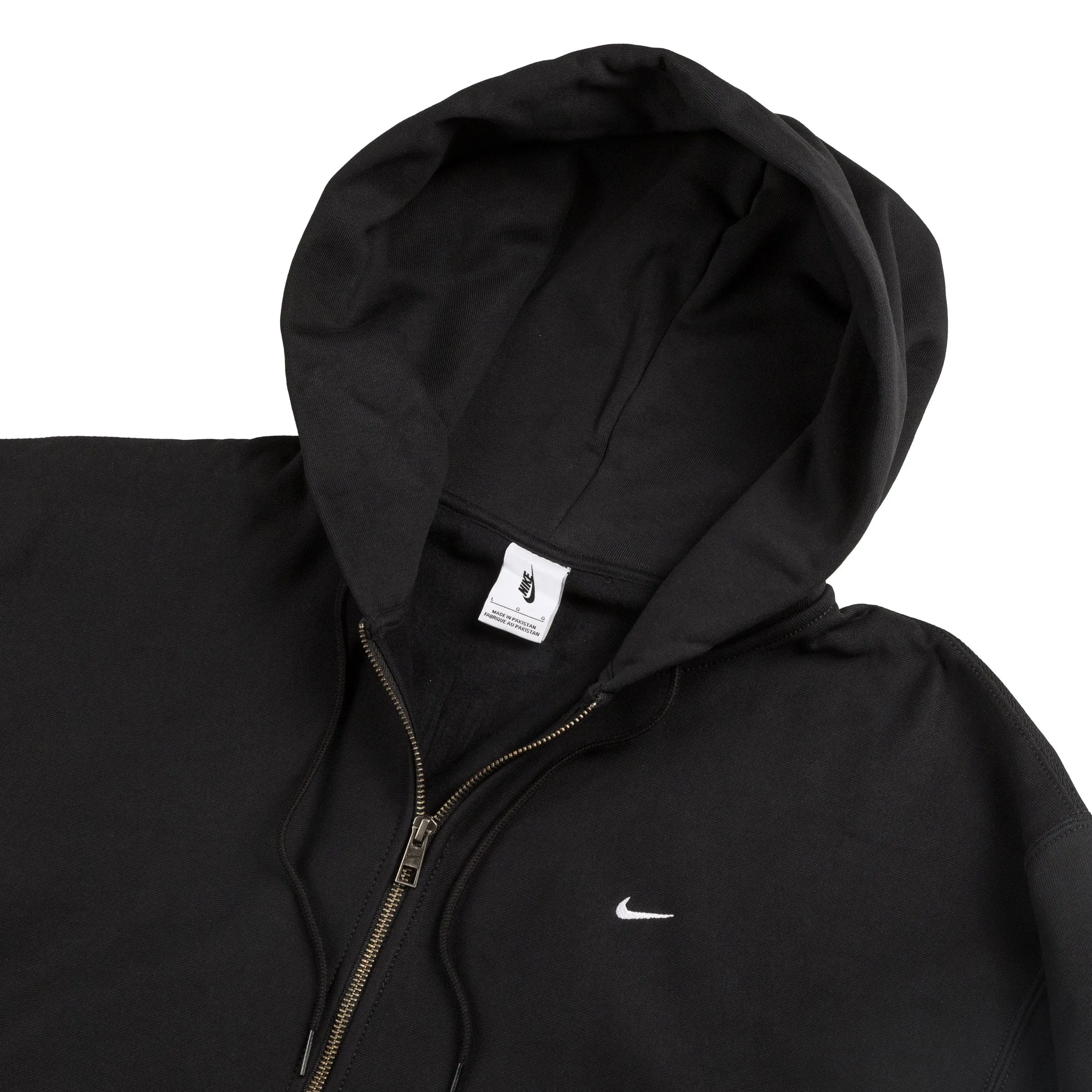Nike Solo Swoosh Full-Zip Fleece Hoodie sold by Asphalt Gold product image thumbnail 2