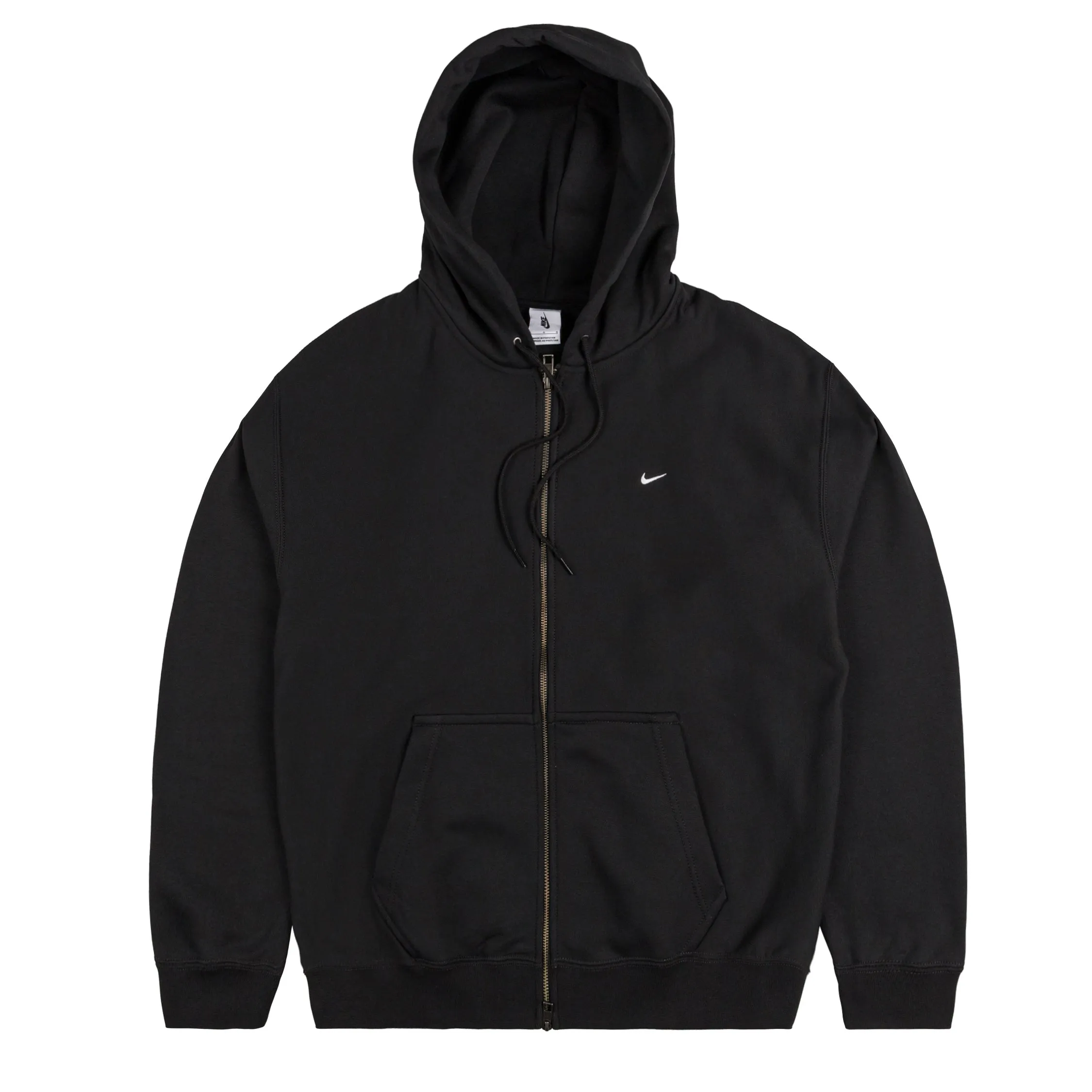 Nike Solo Swoosh Full-Zip Fleece Hoodie sold by Asphalt Gold