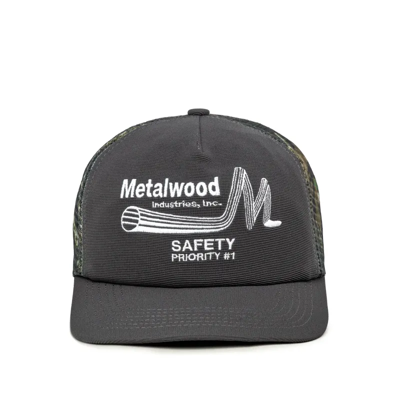 Metalwood Safety Trucker Hat sold by Asphalt Gold