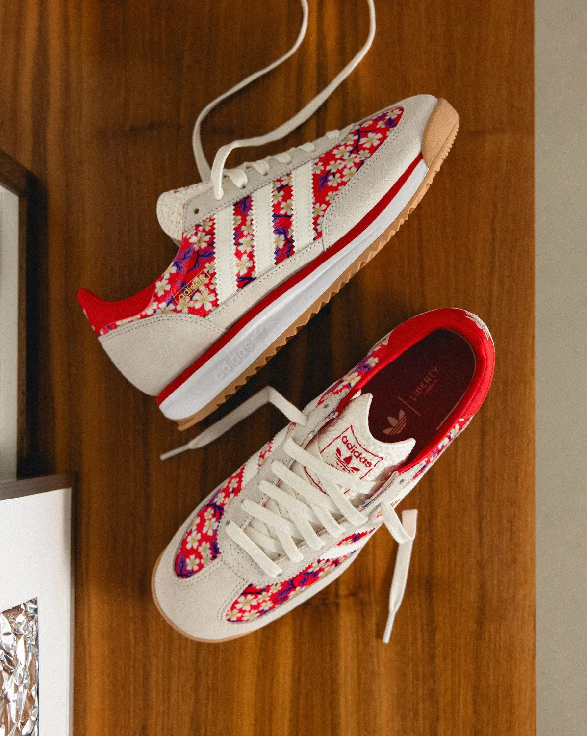Adidas x Liberty London SL 72 RS J sold by Asphalt Gold product image thumbnail 2