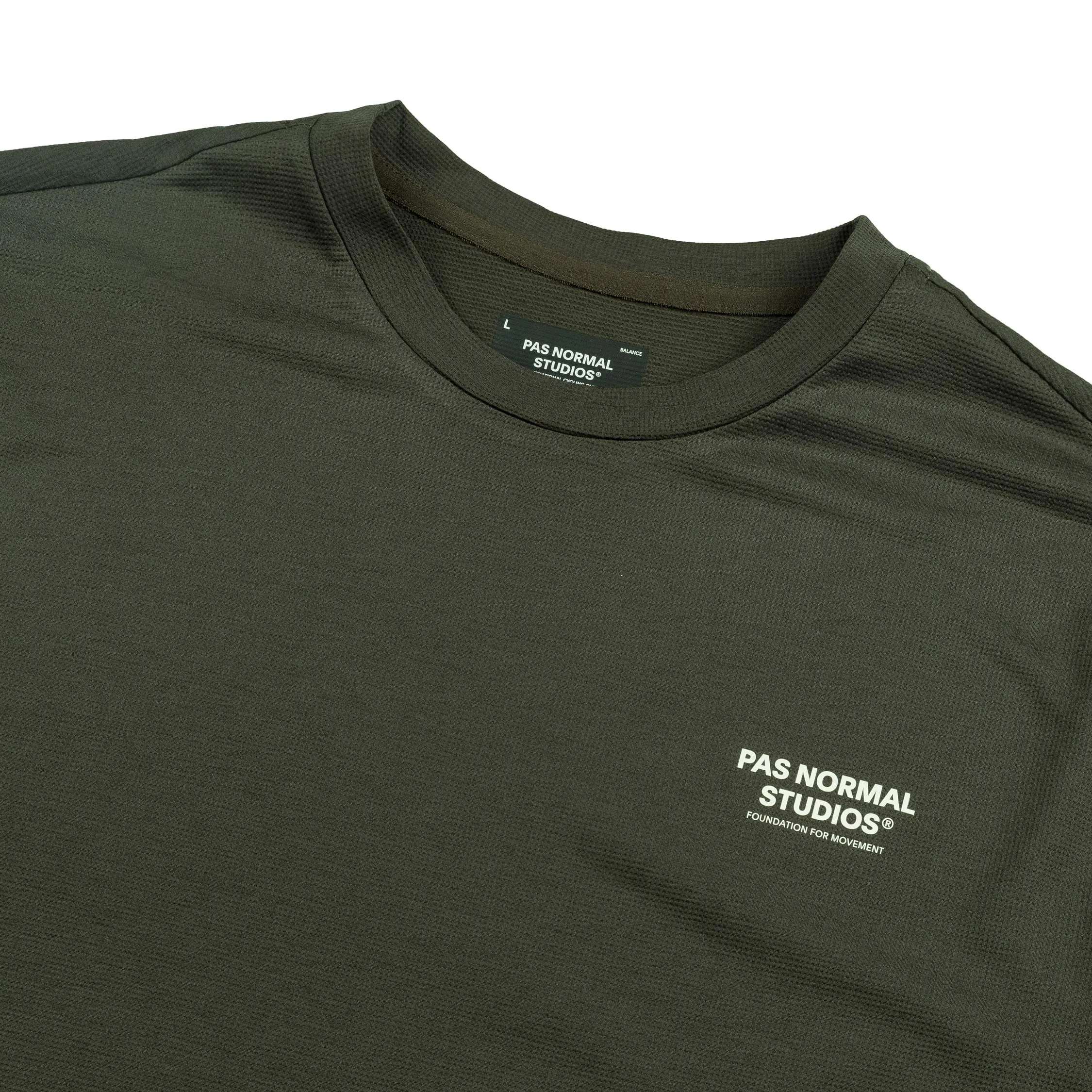 Pas Normal Studios Balance Long Sleeve T-Shirt *No Distance Left To Run* sold by Asphalt Gold product image thumbnail 3