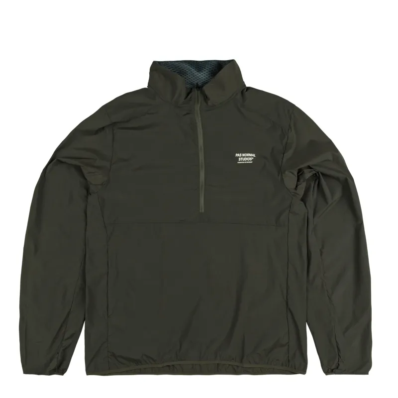 Pas Normal Studios	Balance Half Zip Jacket *No Distance Left To Run* sold by Asphalt Gold