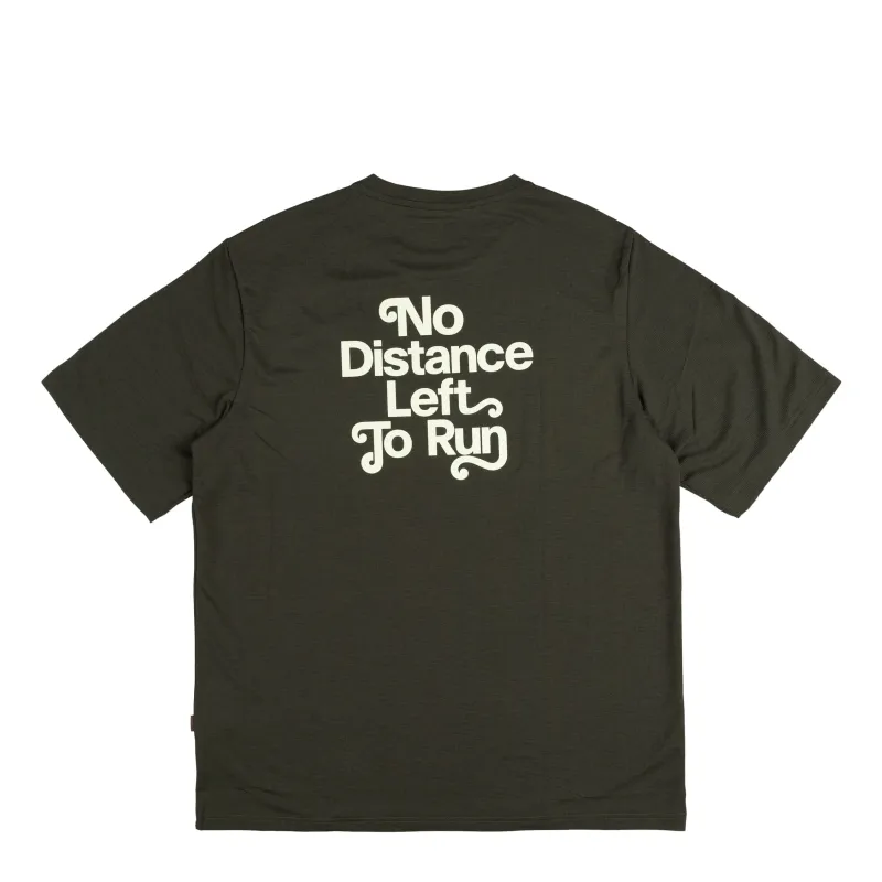 Pas Normal Studios	Balance T-Shirt *No Distance Left To Run* sold by Asphalt Gold