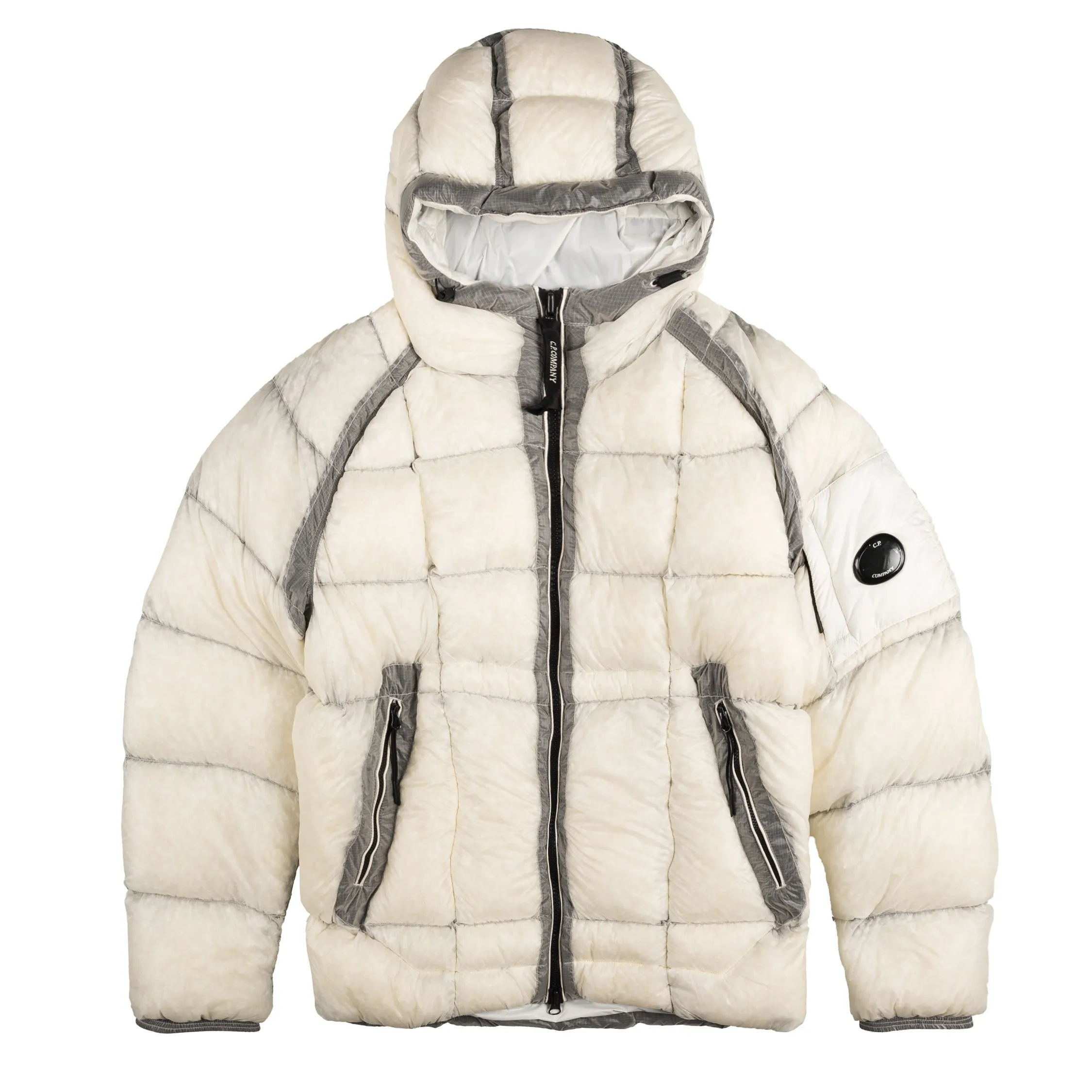 C.P. Company D.D. Shell Hooded Down Puffer Jacket sold by Asphalt Gold