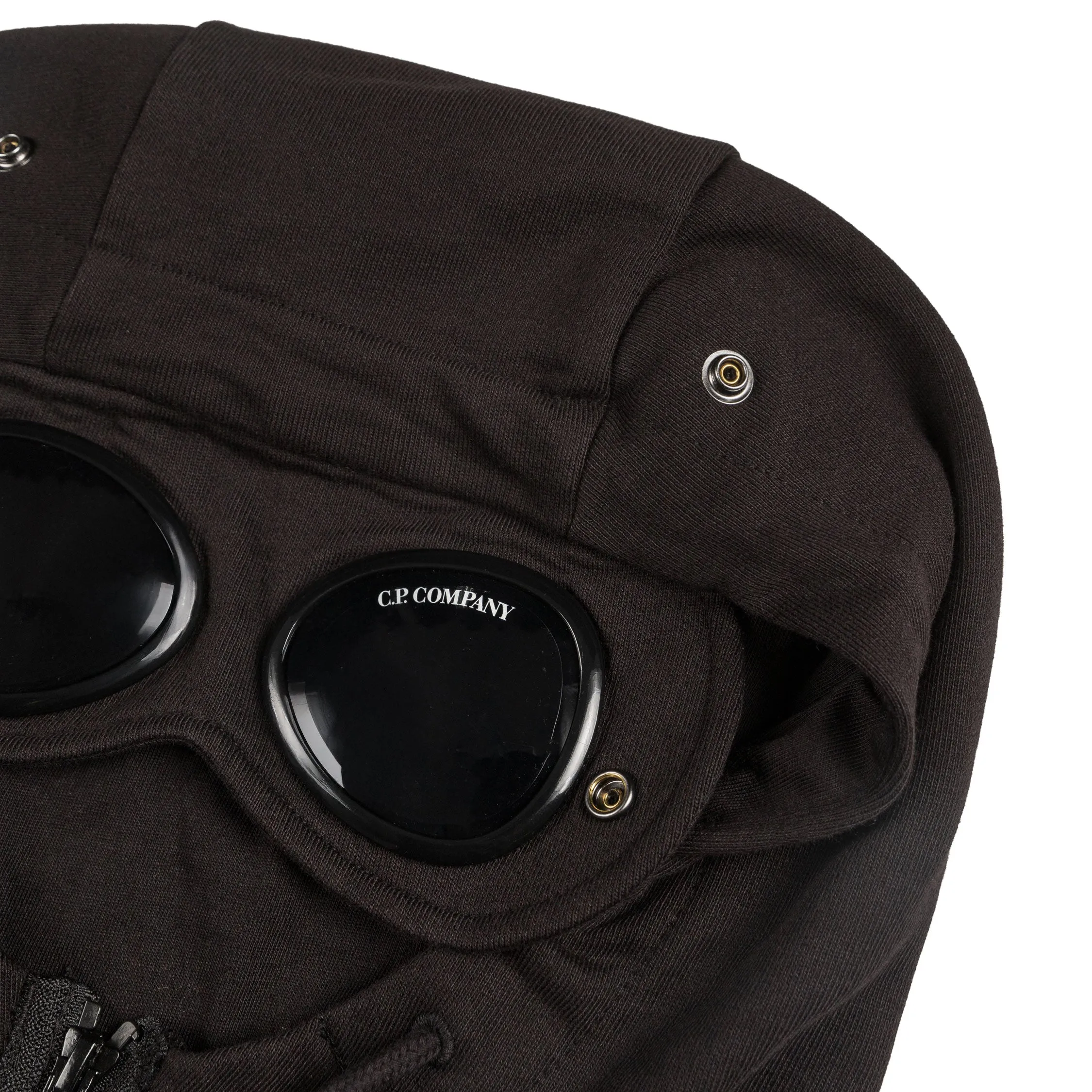 C.P. Company Diagonal Raised Fleece Goggle Sweatshirt sold by Asphalt Gold product image thumbnail 3