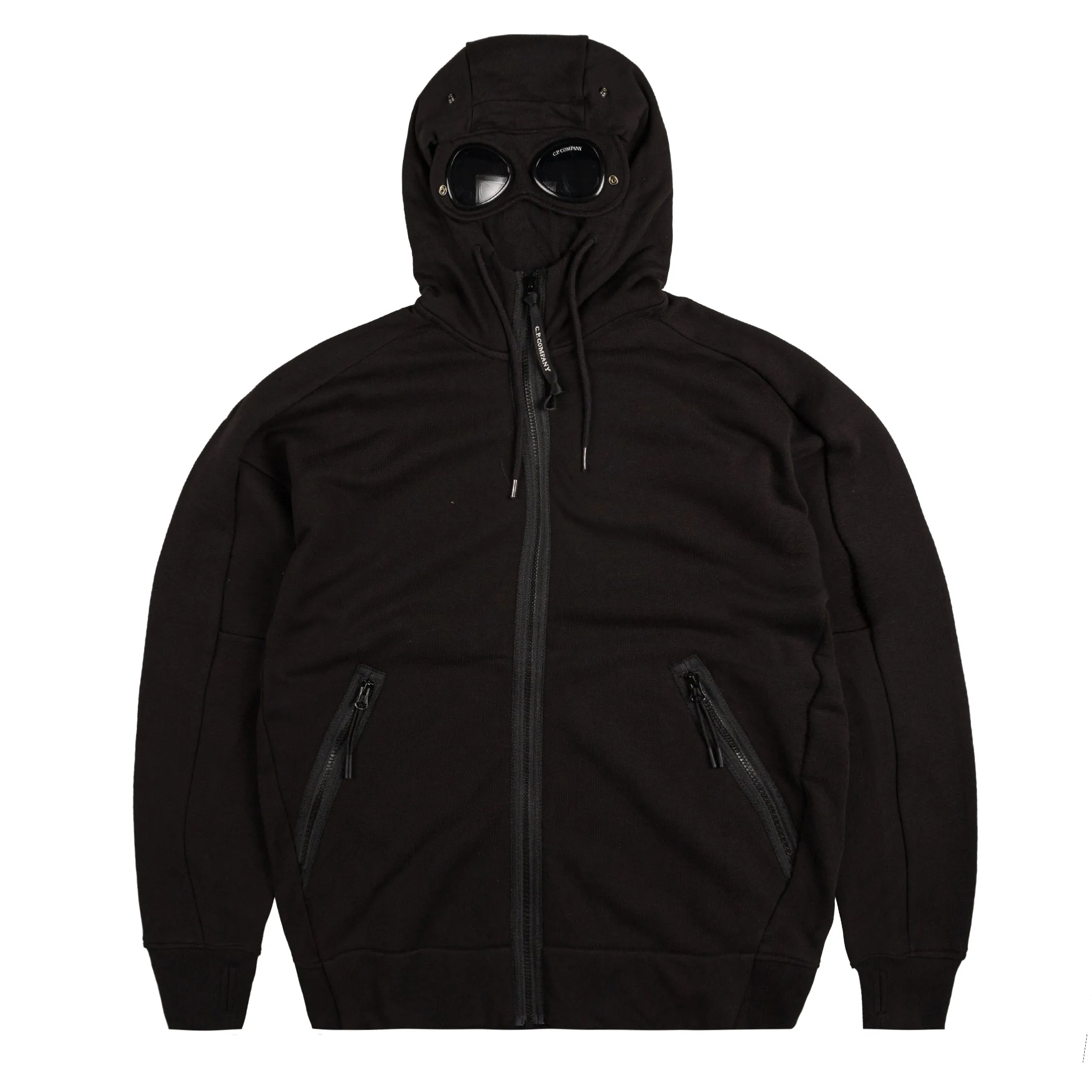 C.P. Company Diagonal Raised Fleece Goggle Sweatshirt sold by Asphalt Gold