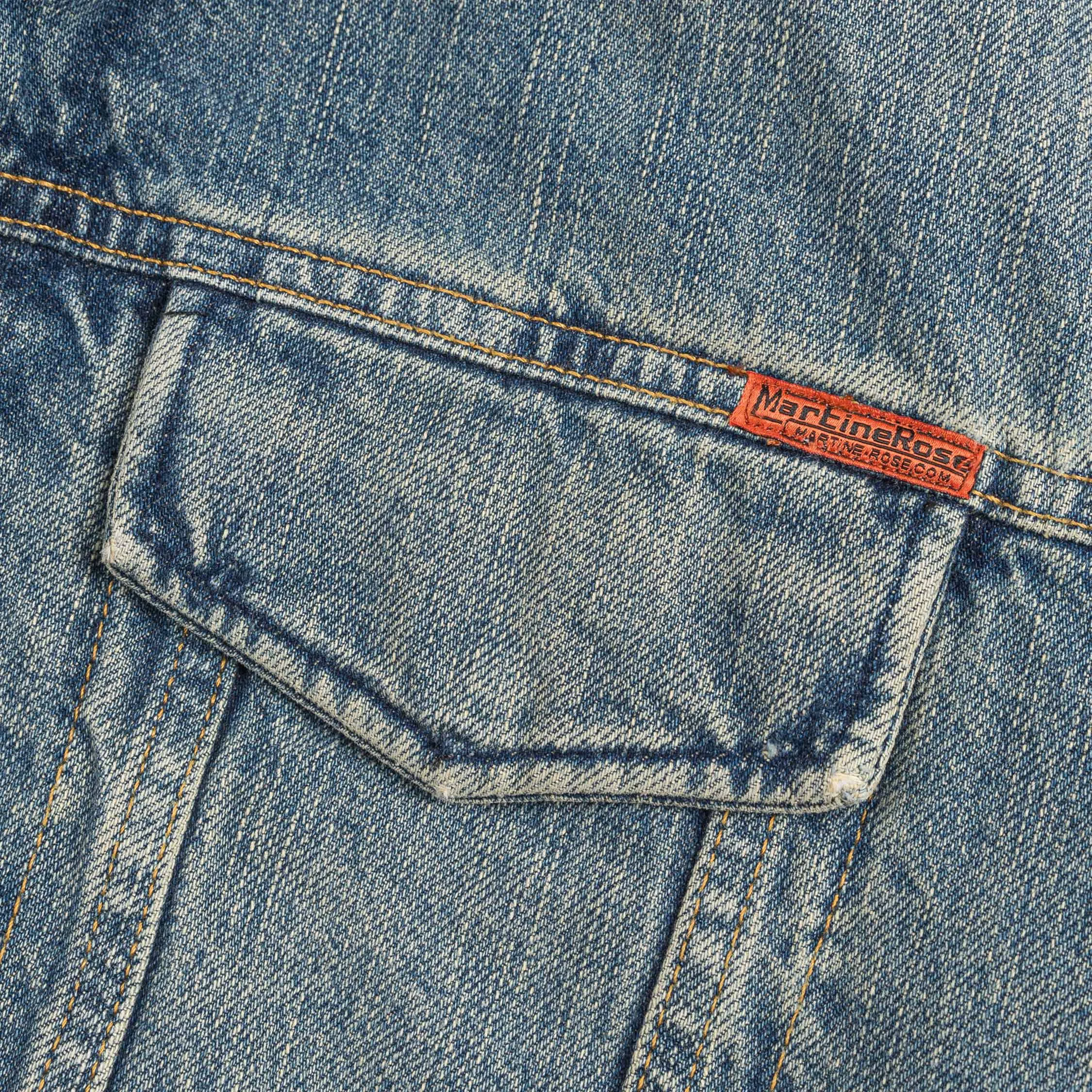 Martine Rose Padded Denim Jacket sold by Asphalt Gold product image thumbnail 4