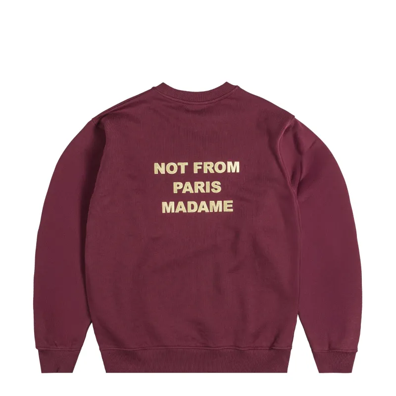 Drole de Monsieur Le Sweatshirt Slogan sold by Asphalt Gold