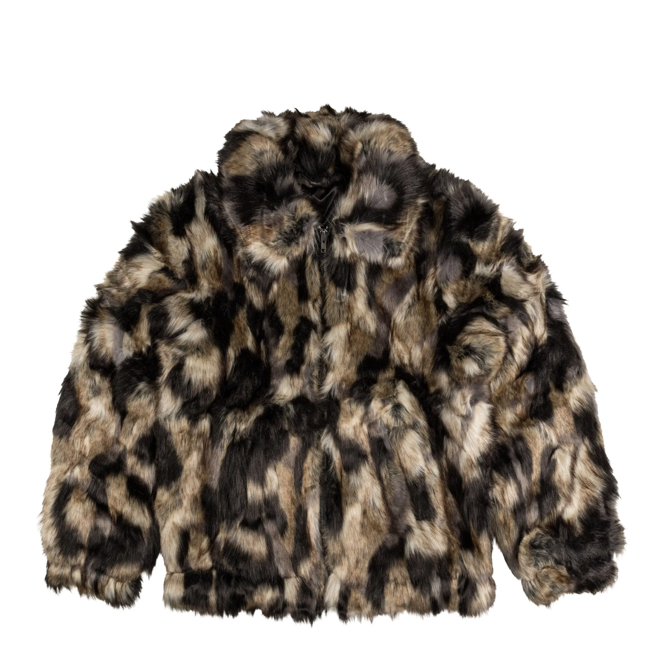 Patta Faux Fur Patchwork Jacket sold by Asphalt Gold product image thumbnail 2