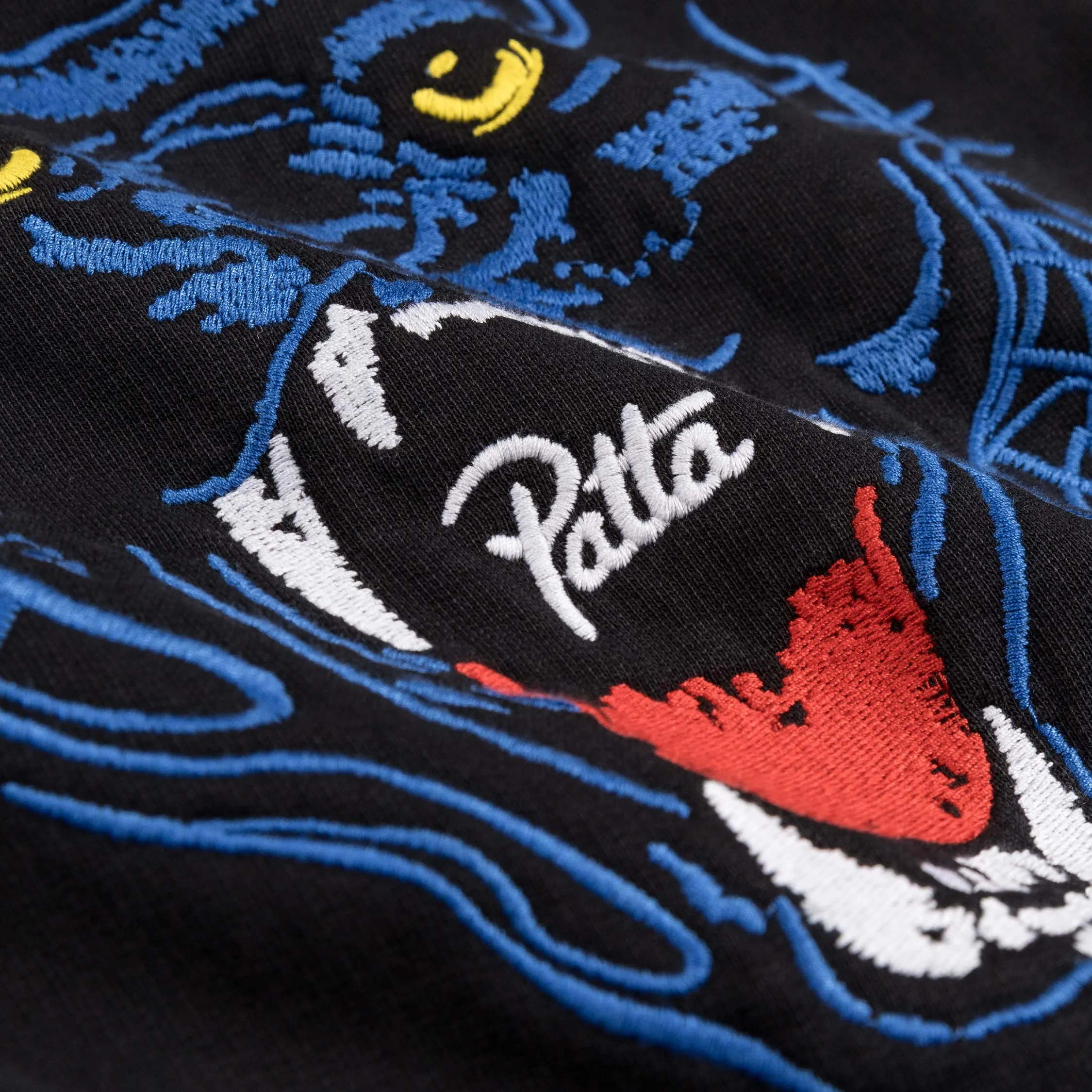 Patta Embroidered Fire Panther Hooded Sweater sold by Asphalt Gold product image thumbnail 5