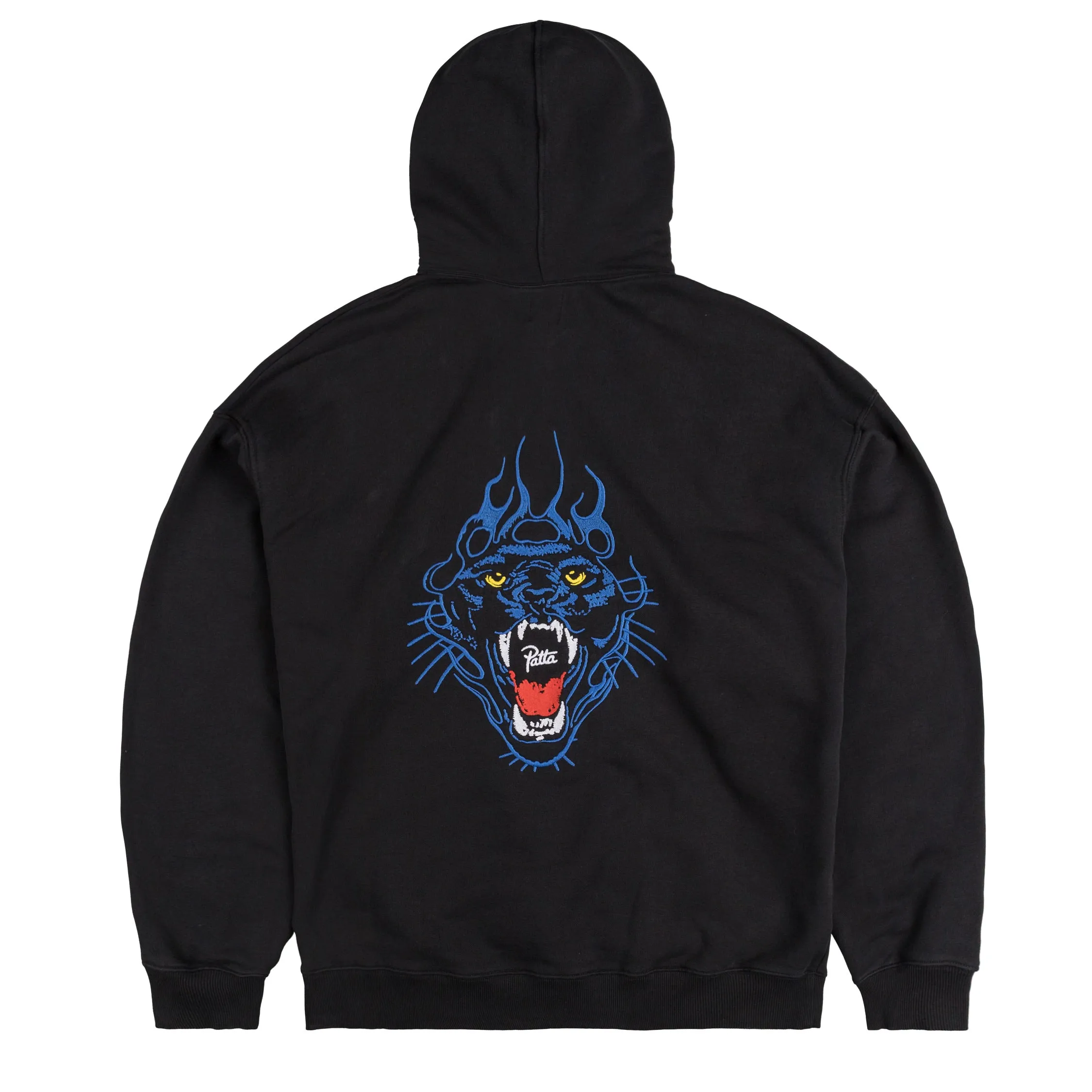 Patta Embroidered Fire Panther Hooded Sweater sold by Asphalt Gold