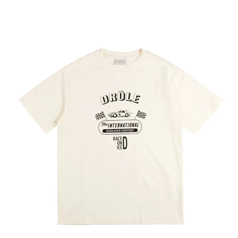 Drole de Monsieur Le T-Shirt Race On Ice sold by Asphalt Gold