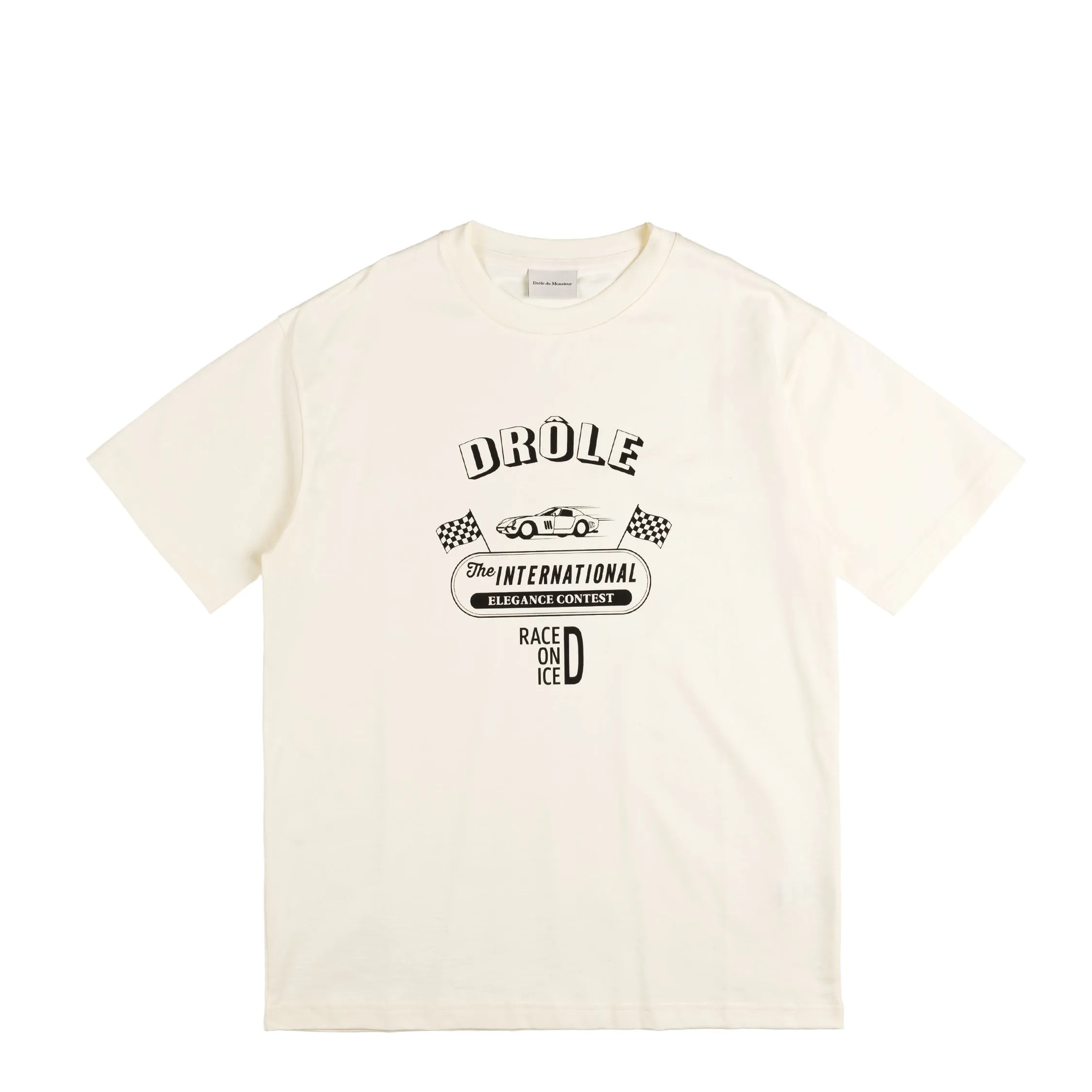 Drole de Monsieur Le T-Shirt Race On Ice sold by Asphalt Gold