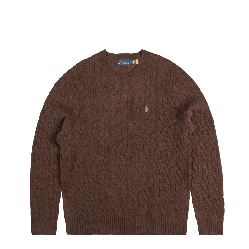Polo Ralph Lauren Cable-Knit Wool-Cashmere Sweater sold by Asphalt Gold